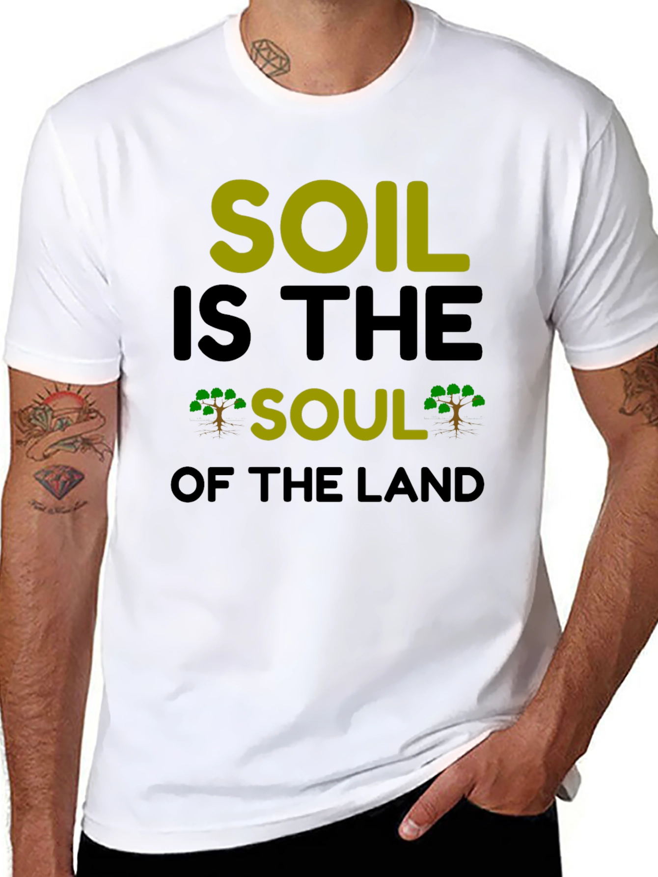 Soil is the Soul of the Land Graphic Tee
