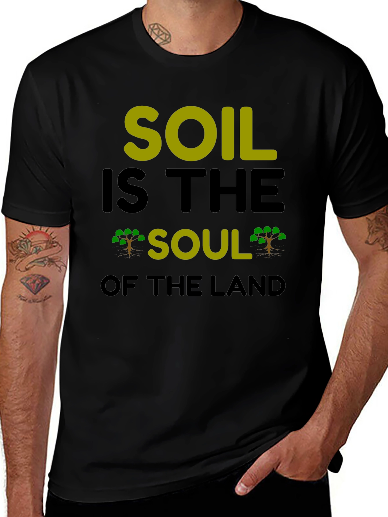 Soil is the Soul of the Land Graphic Tee