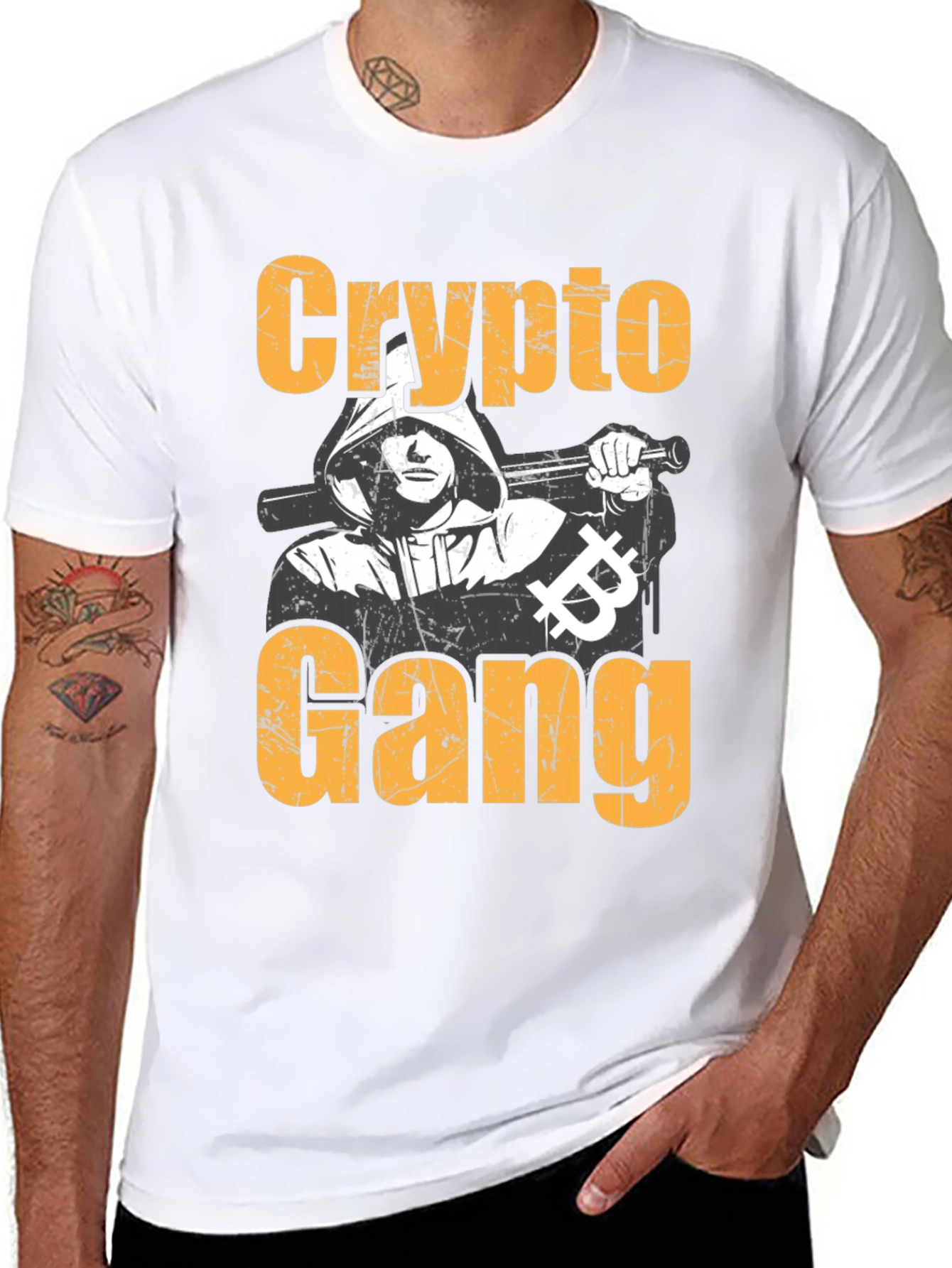 Crypto Gang T-Shirt - Bitcoin HODL Apparel