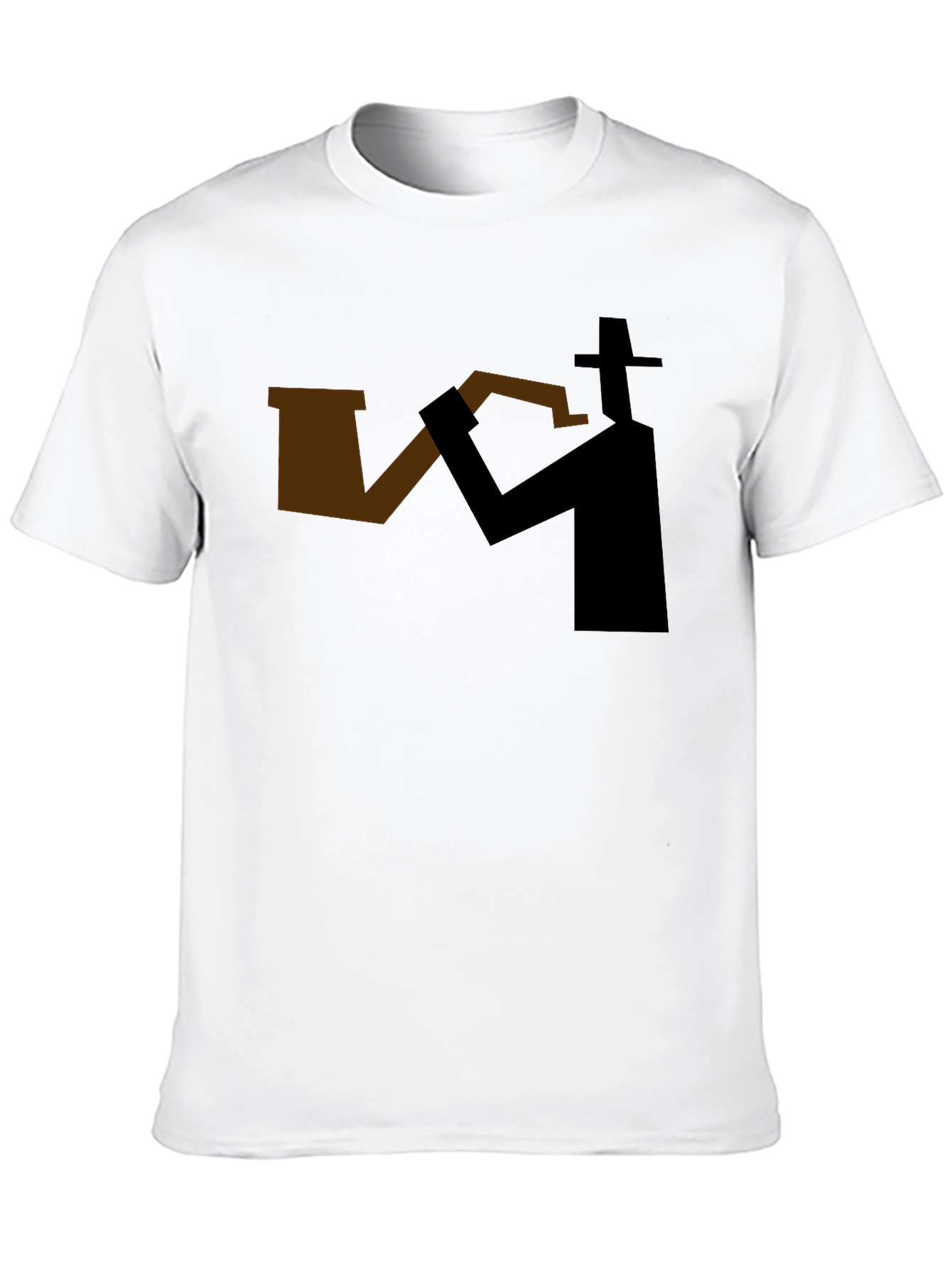 Detective Smoking Pipe T-Shirt - Sleek Design