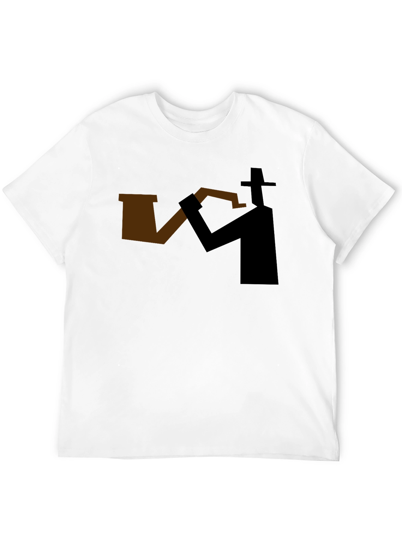 Detective Smoking Pipe T-Shirt - Sleek Design