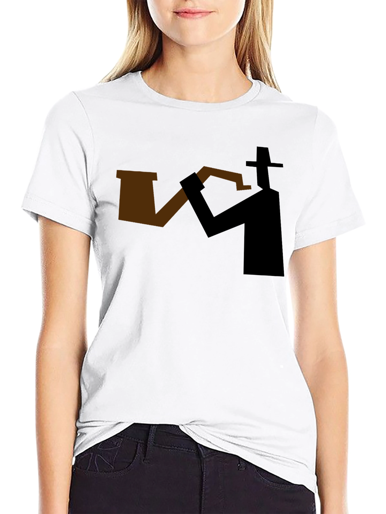 Detective Smoking Pipe T-Shirt - Sleek Design