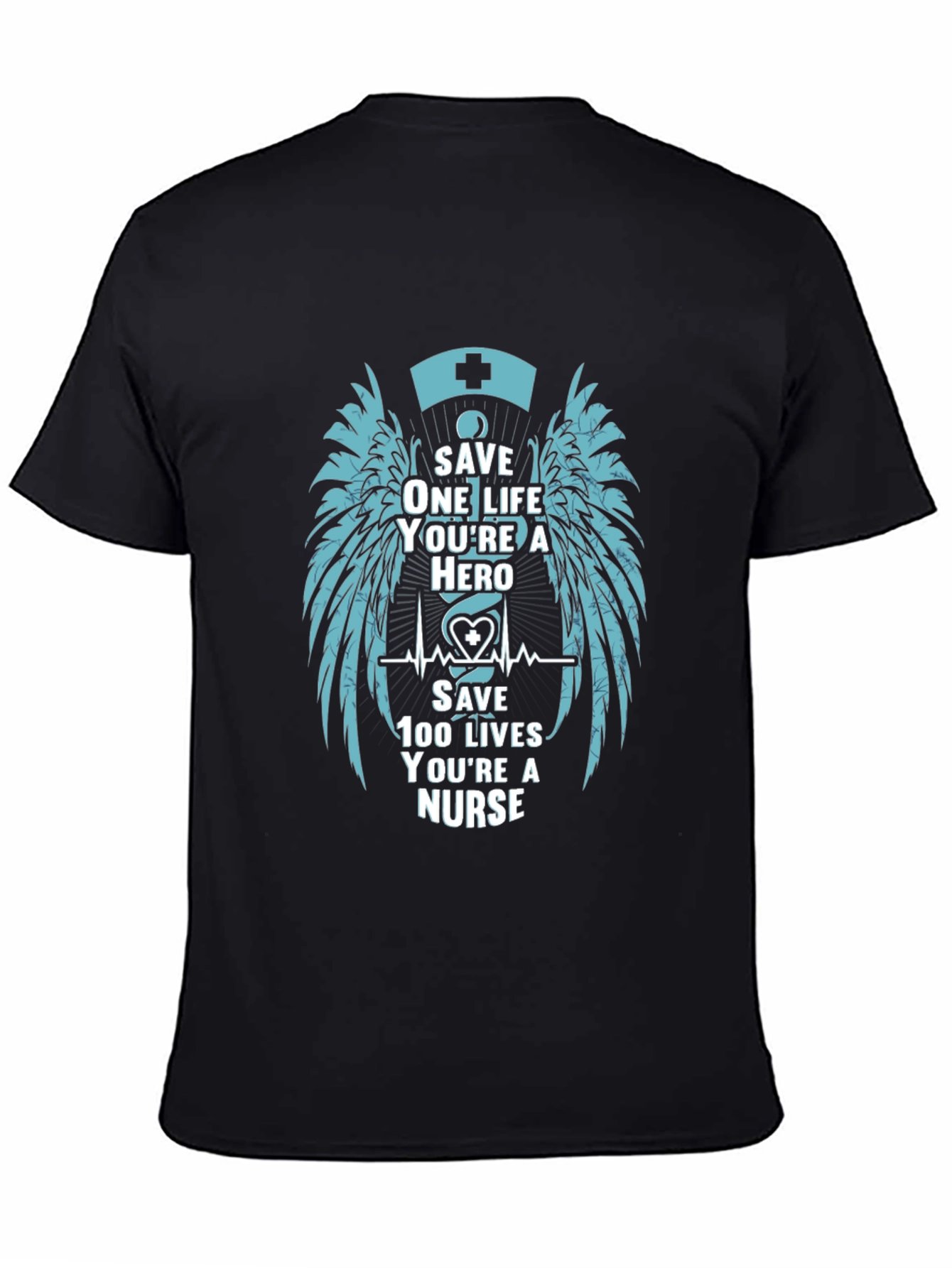Nurse Hero Graphic T-Shirt