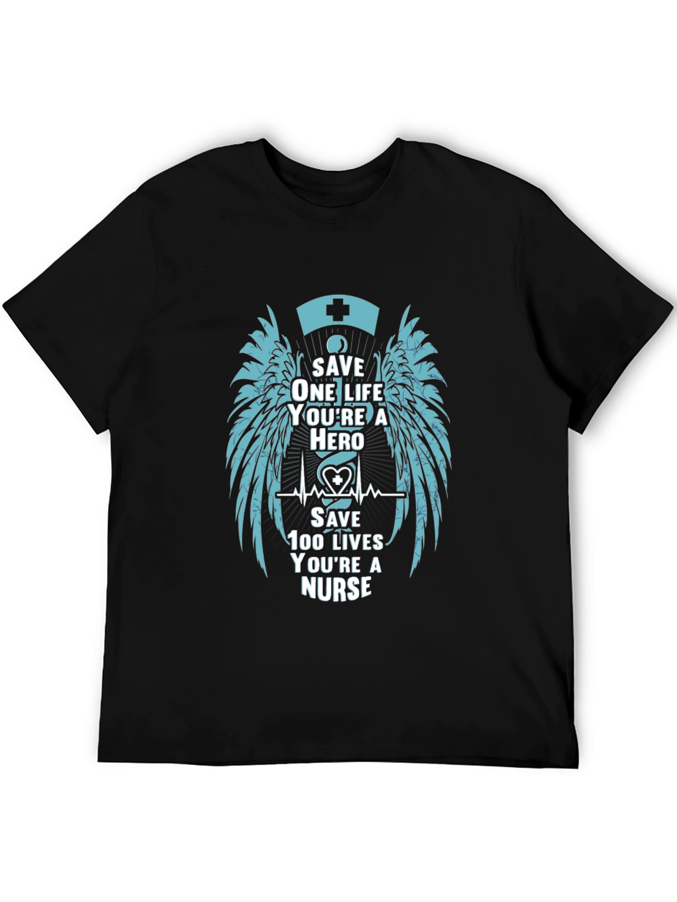 Nurse Hero Graphic T-Shirt
