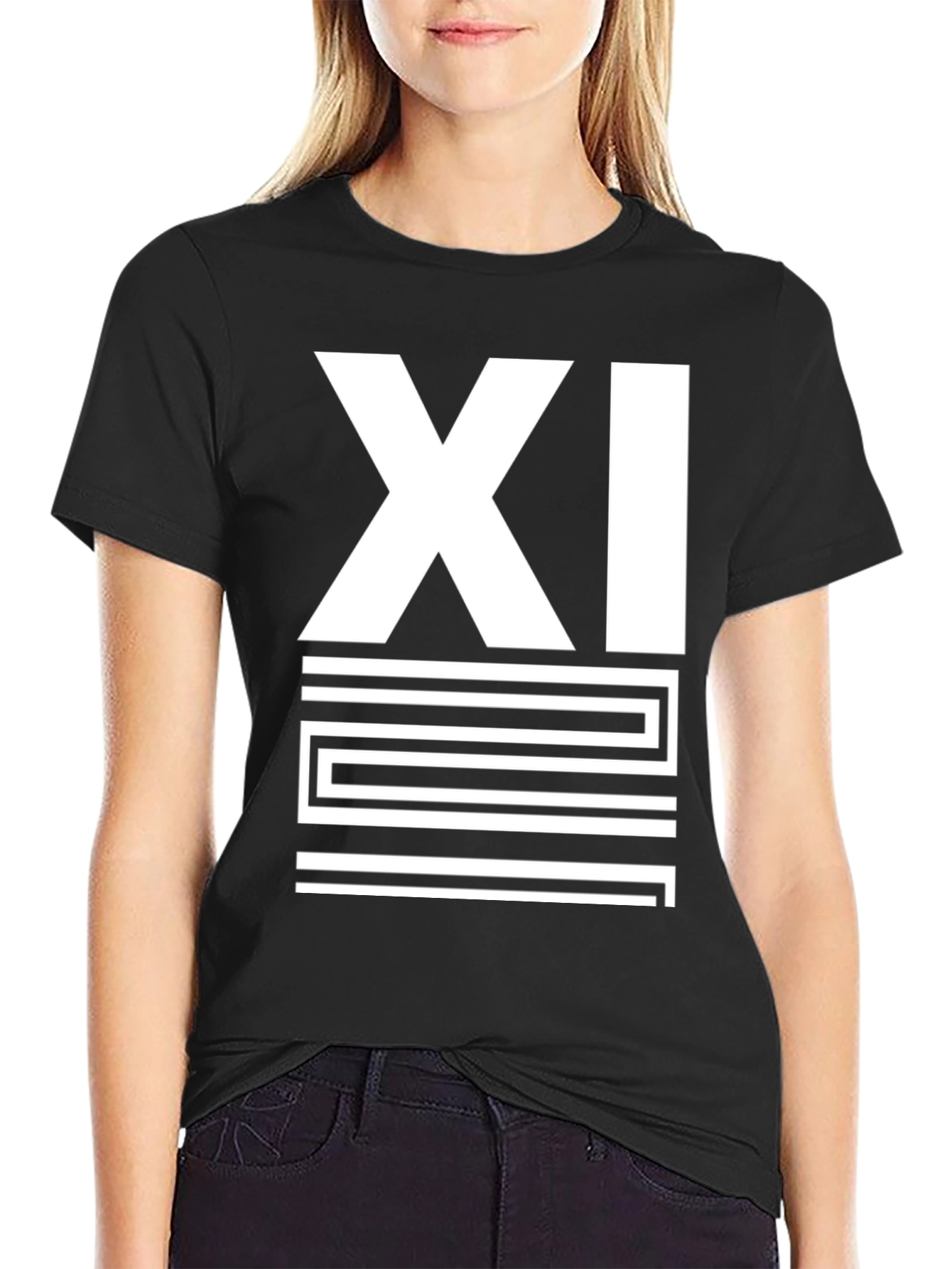 XI Graphic T-Shirt - Black