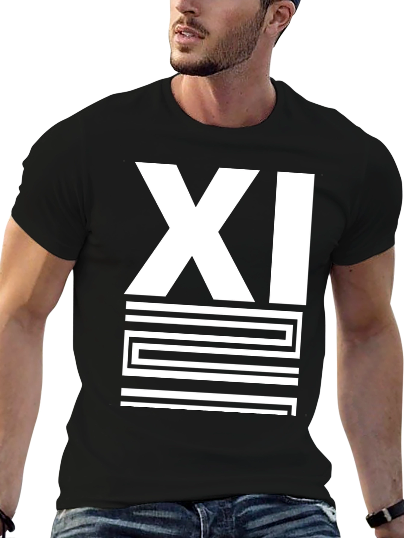 XI Graphic T-Shirt - Black
