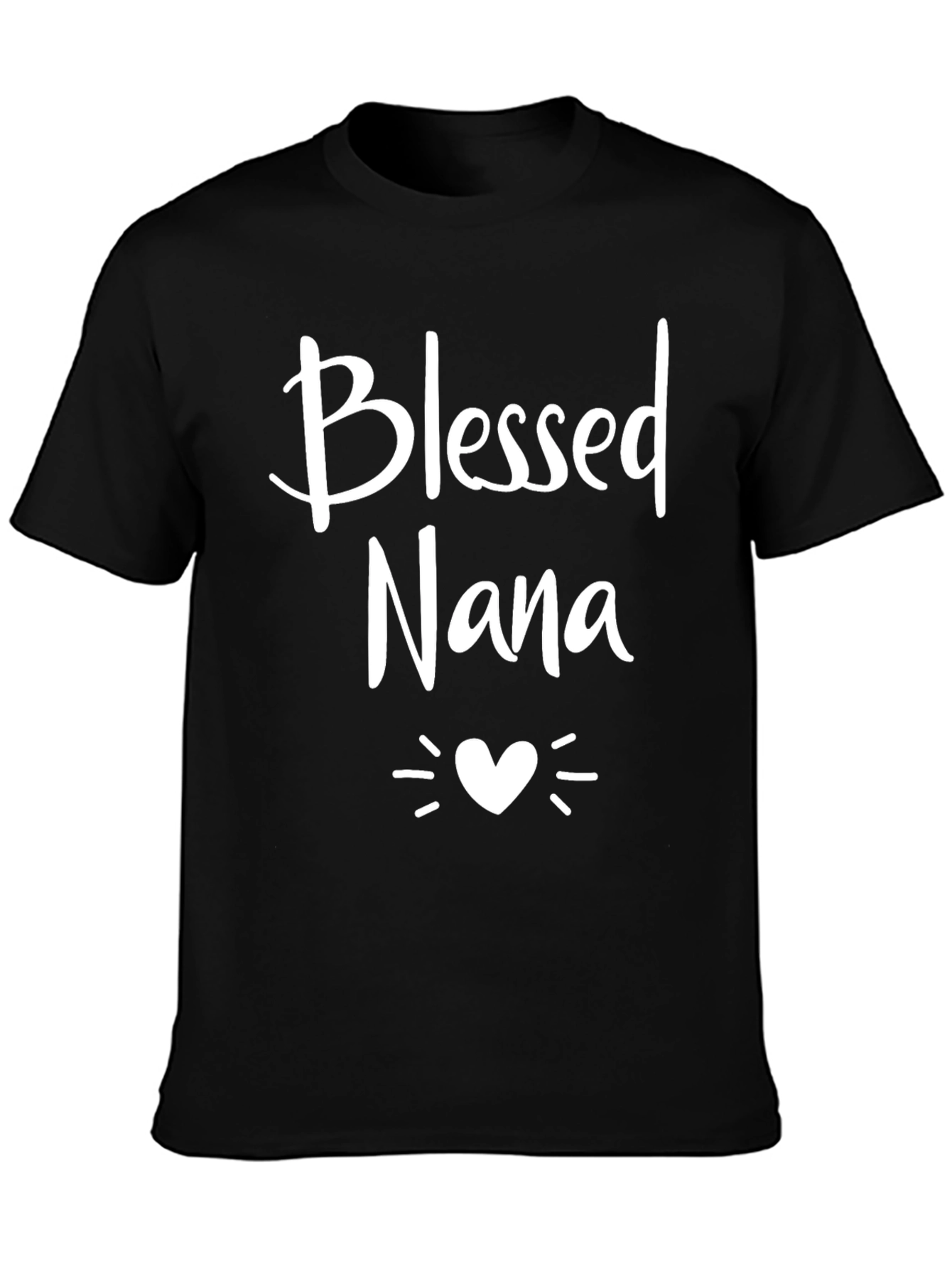 Blessed Nana Black T-Shirt