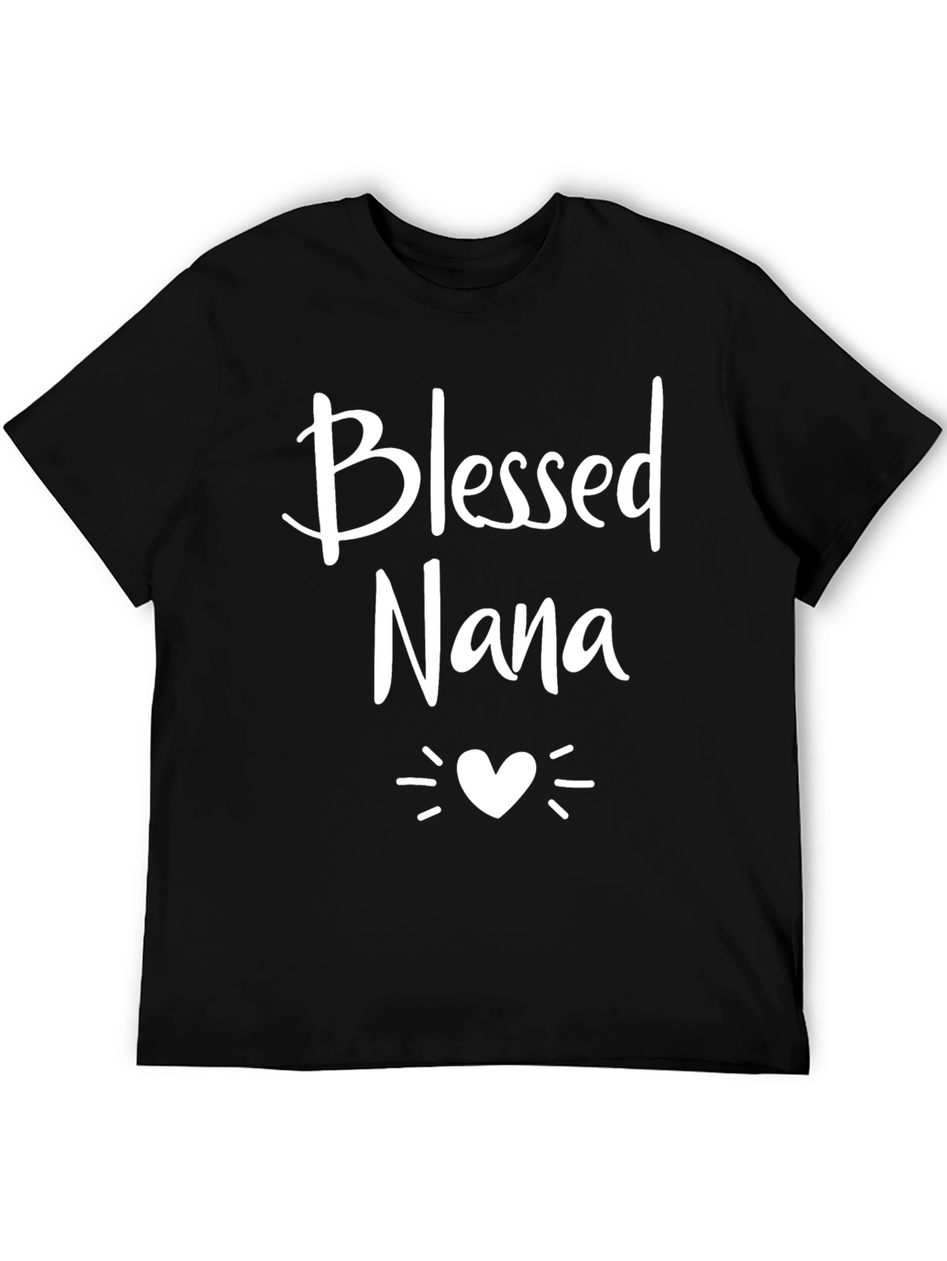 Blessed Nana Black T-Shirt