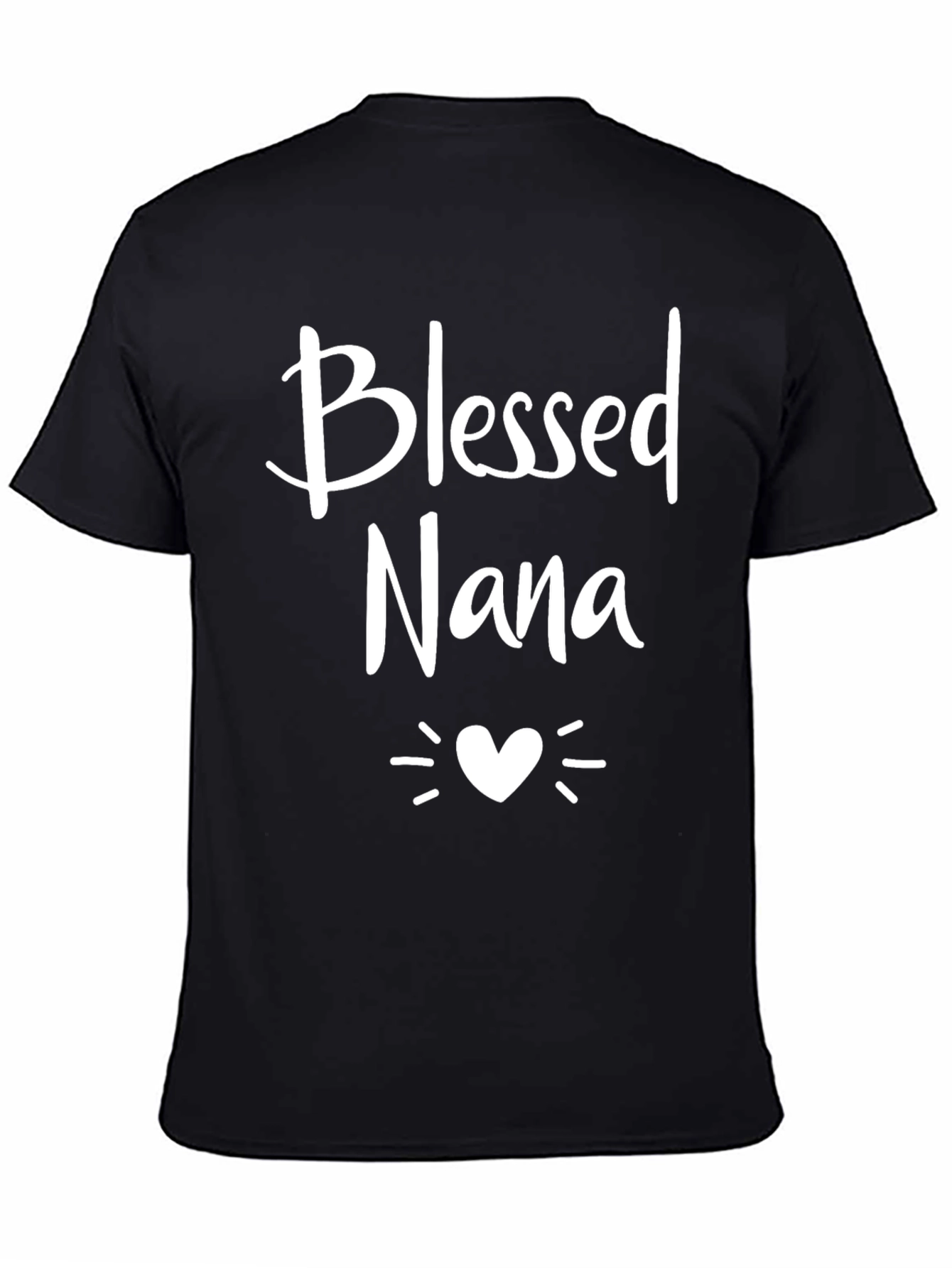 Blessed Nana Black T-Shirt