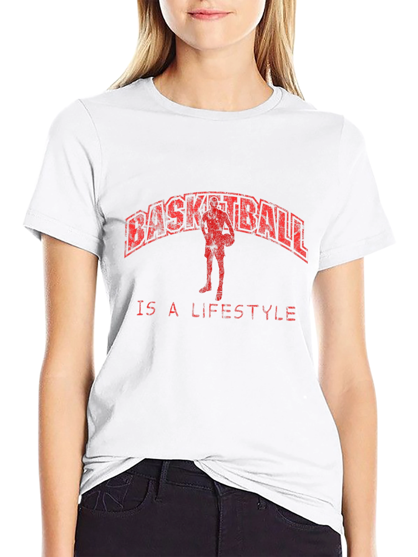 Basketball Lifestyle Graphic Tee - Cool Design