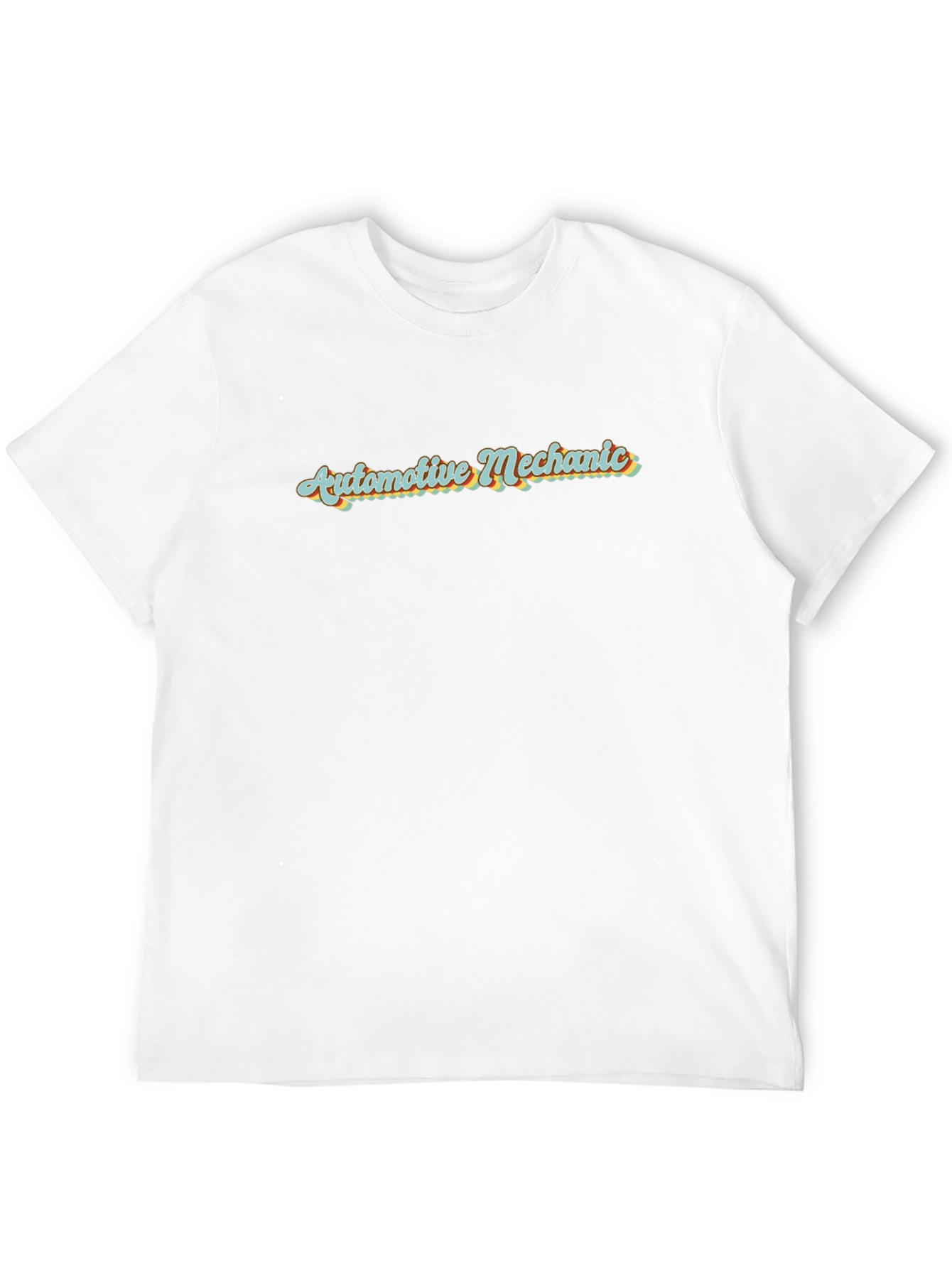 Automotive Mechanic Graphic Tee - Cool Retro Design