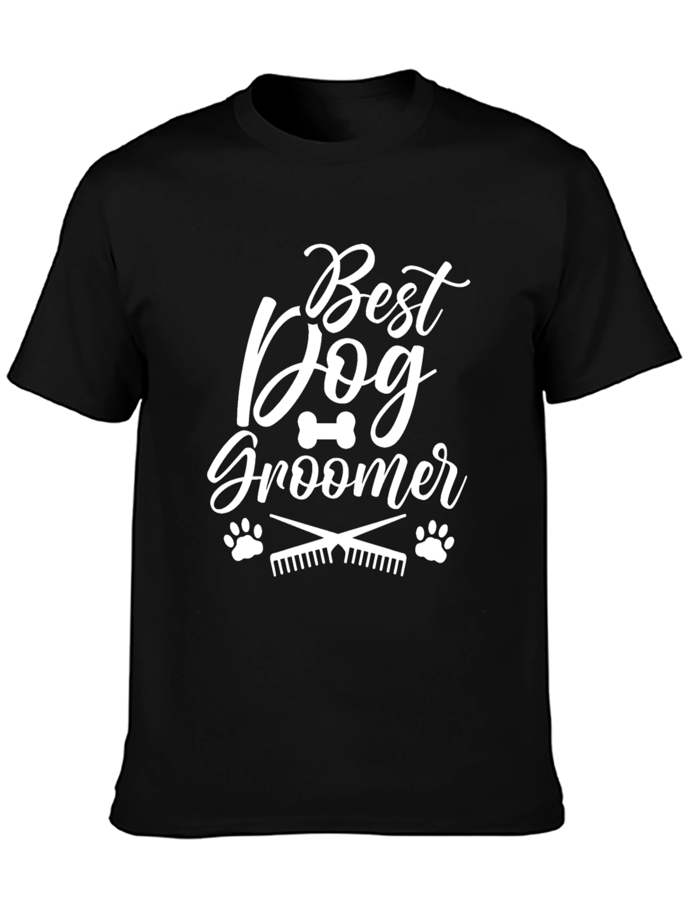 Best Dog Groomer Graphic T-Shirt