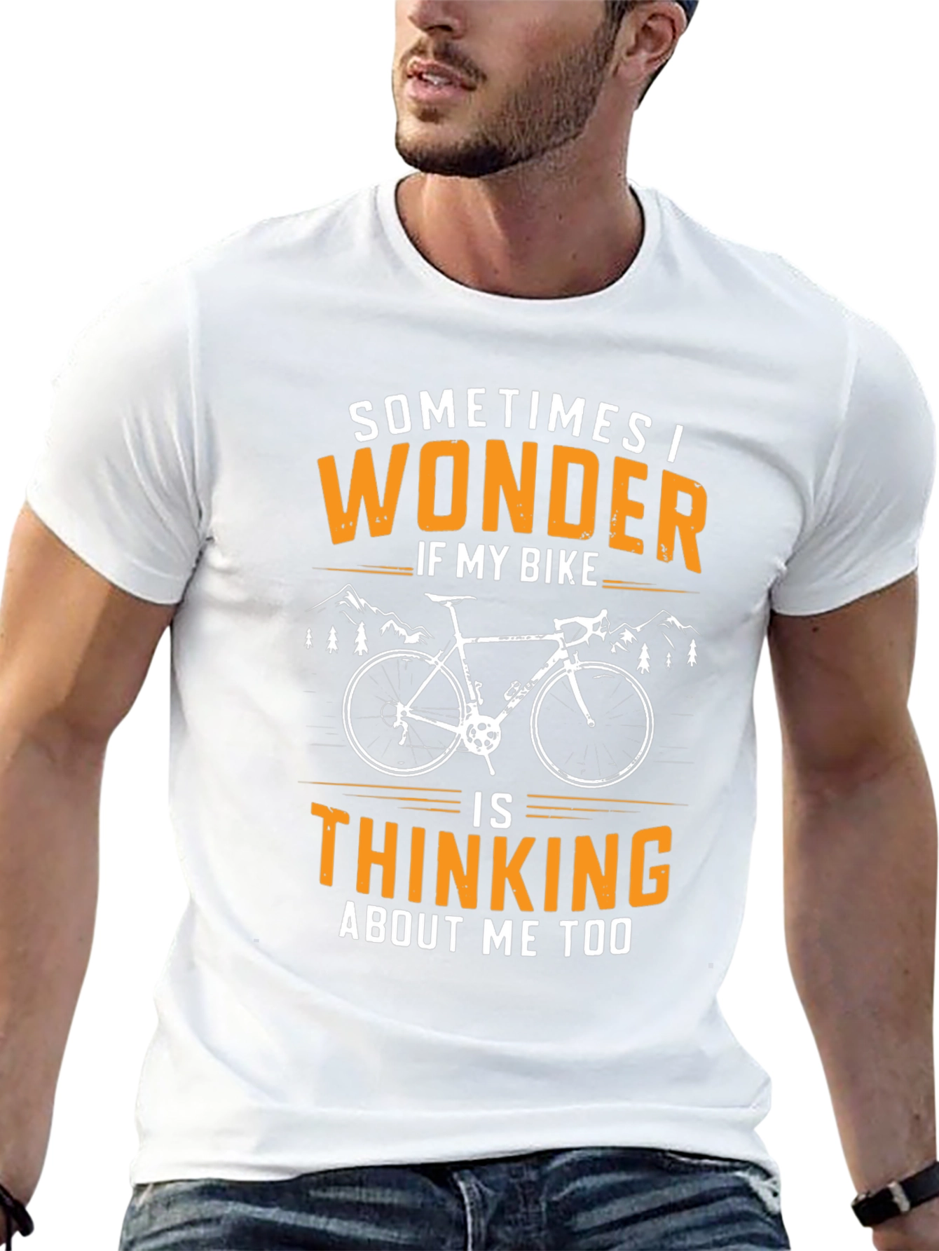 Sometimes I Wonder Cycling T-Shirt