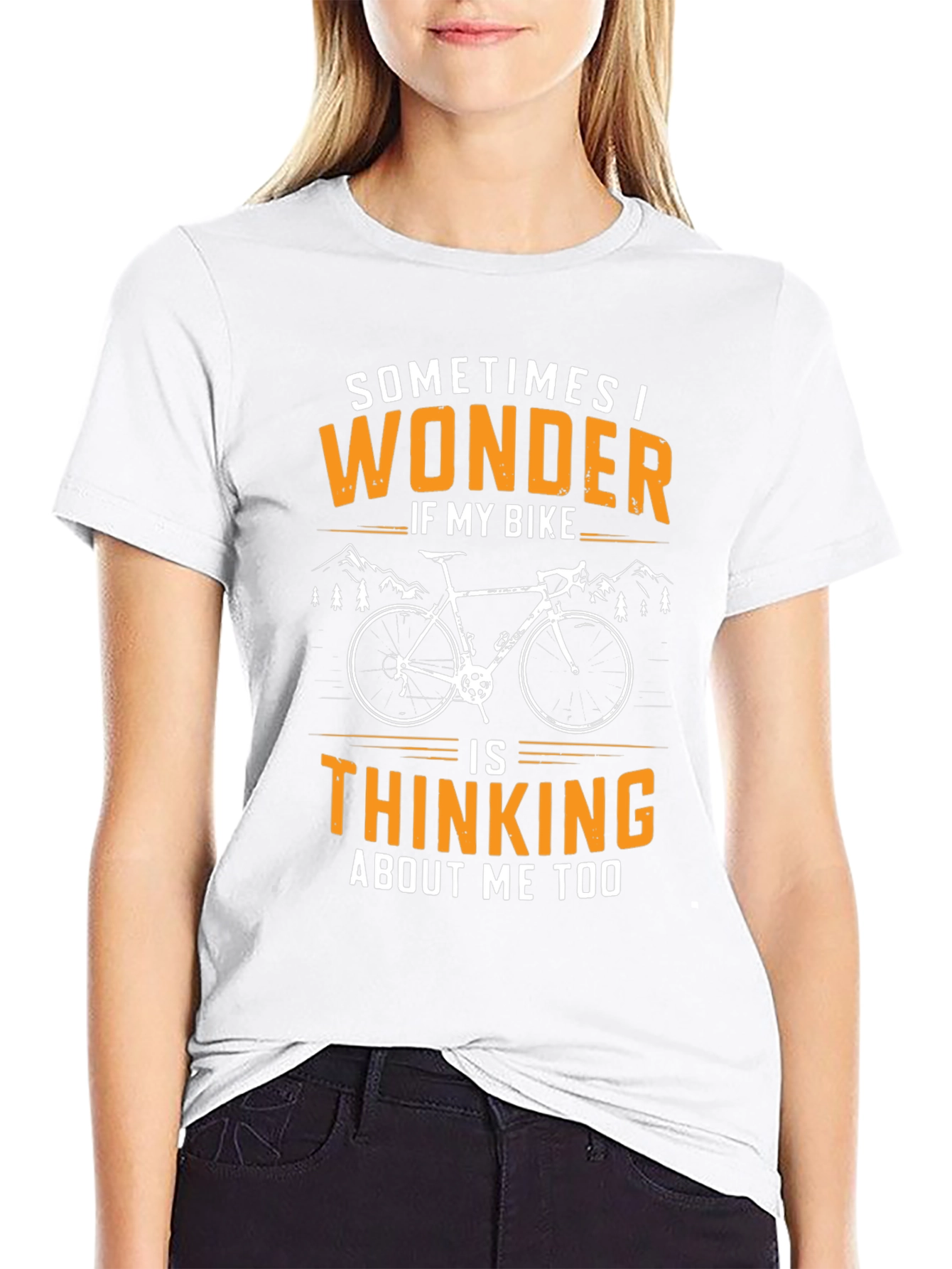 Sometimes I Wonder Cycling T-Shirt