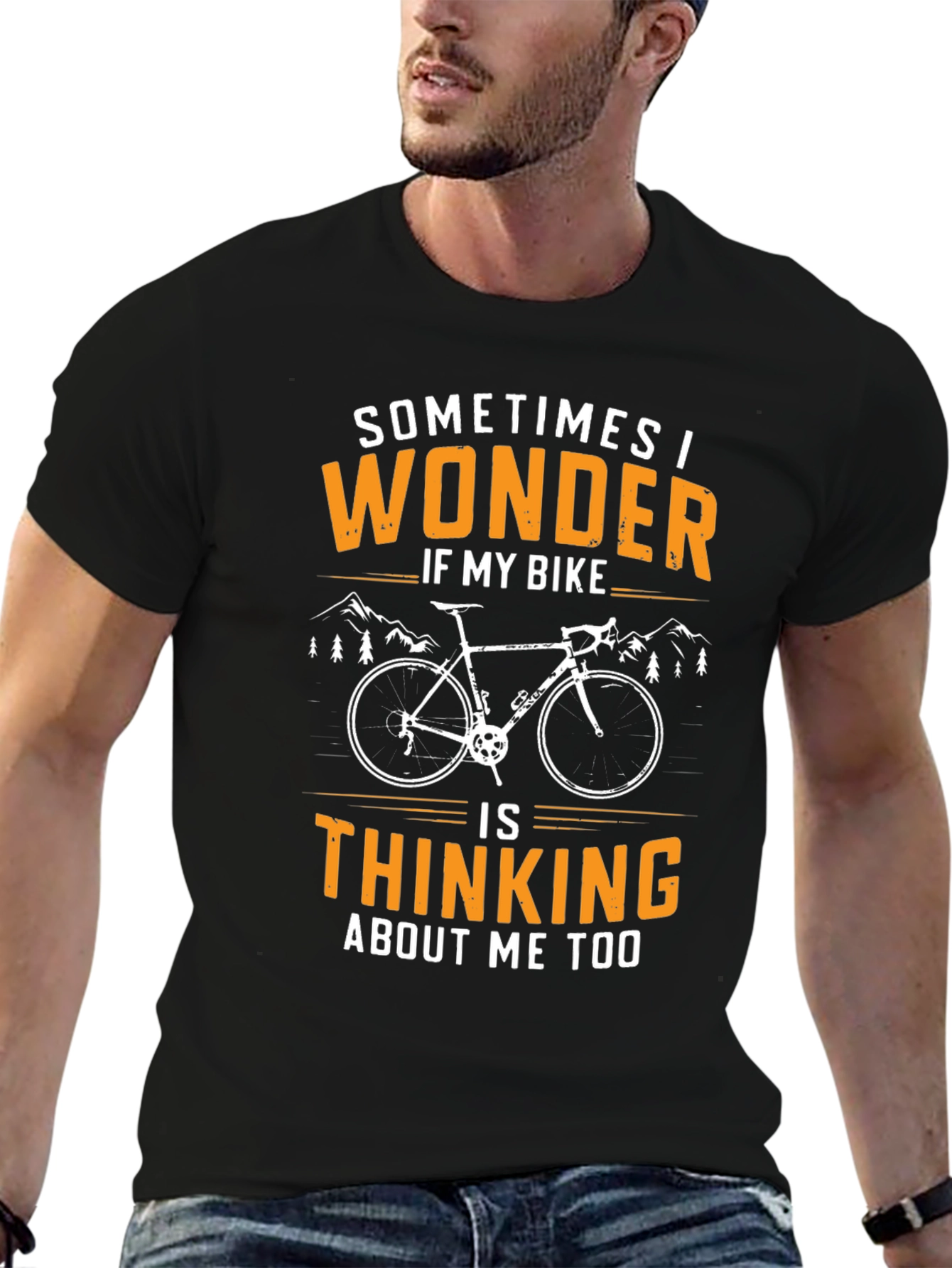 Sometimes I Wonder Cycling T-Shirt