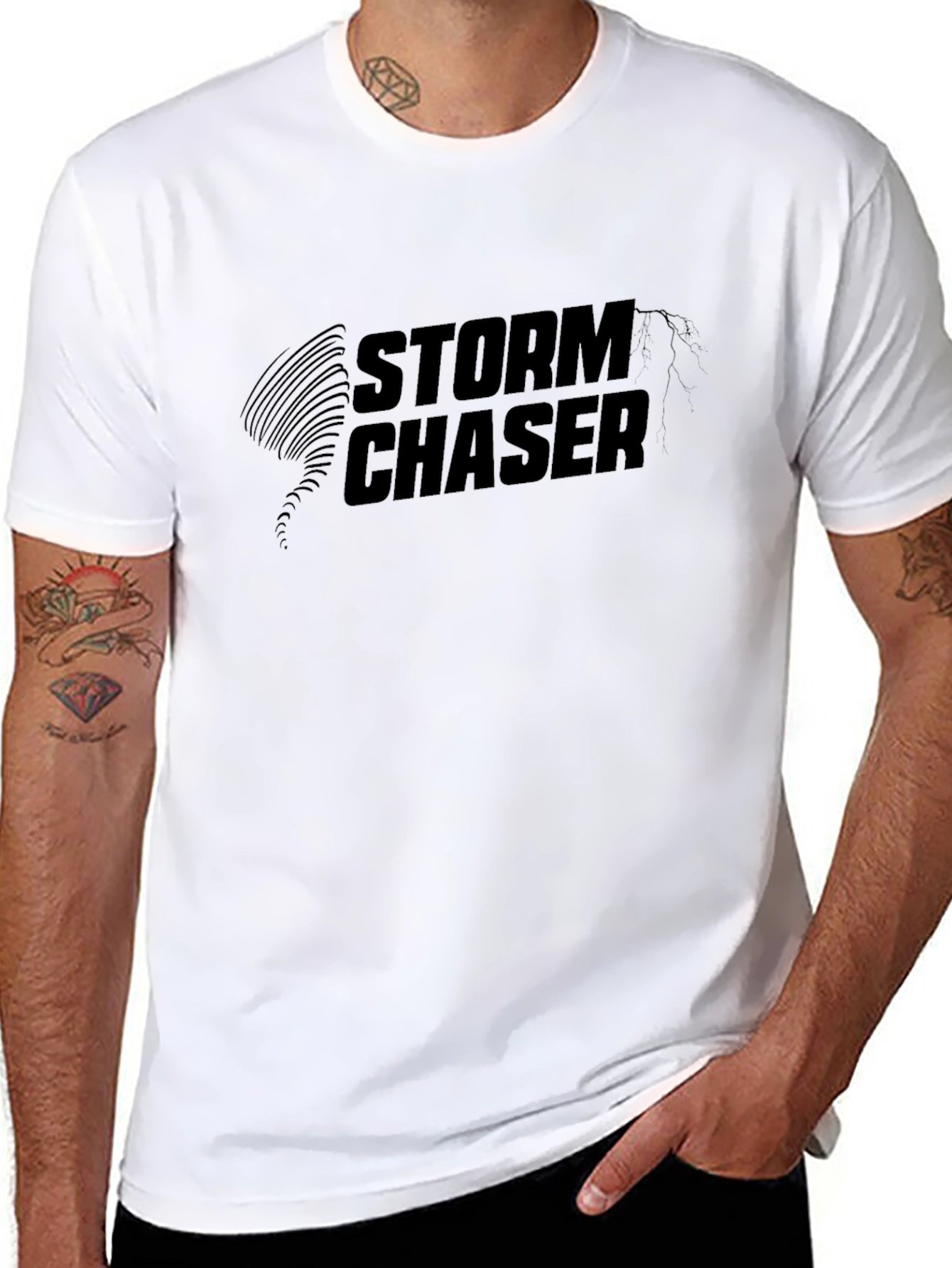 Storm Chaser Graphic T-Shirt - Weather Enthusiast Tee