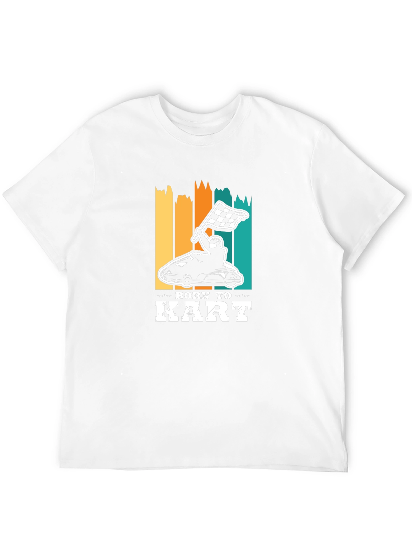 Born To Kart Graphic Tee - Black