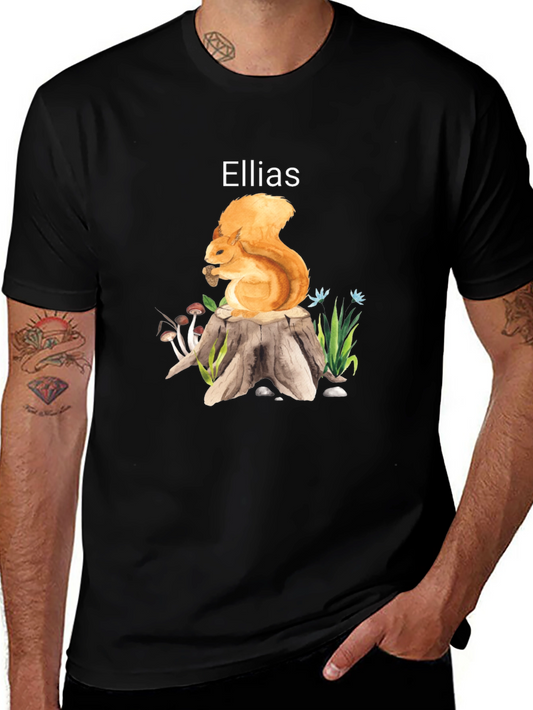 Squirrel Tee - Ellias Custom Printed Unisex Shirt