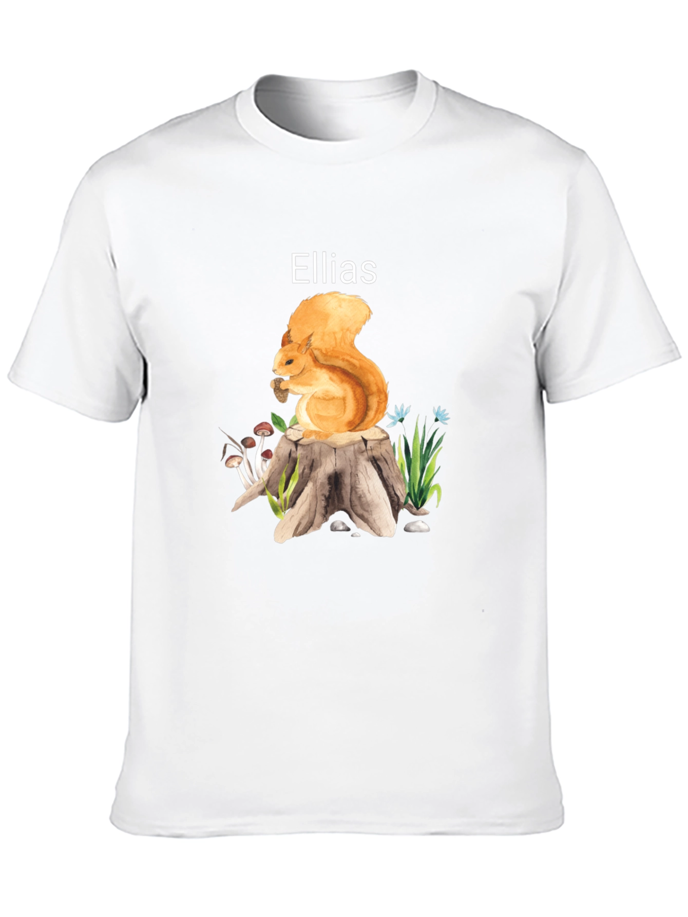 Squirrel Tee - Ellias Custom Printed Unisex Shirt
