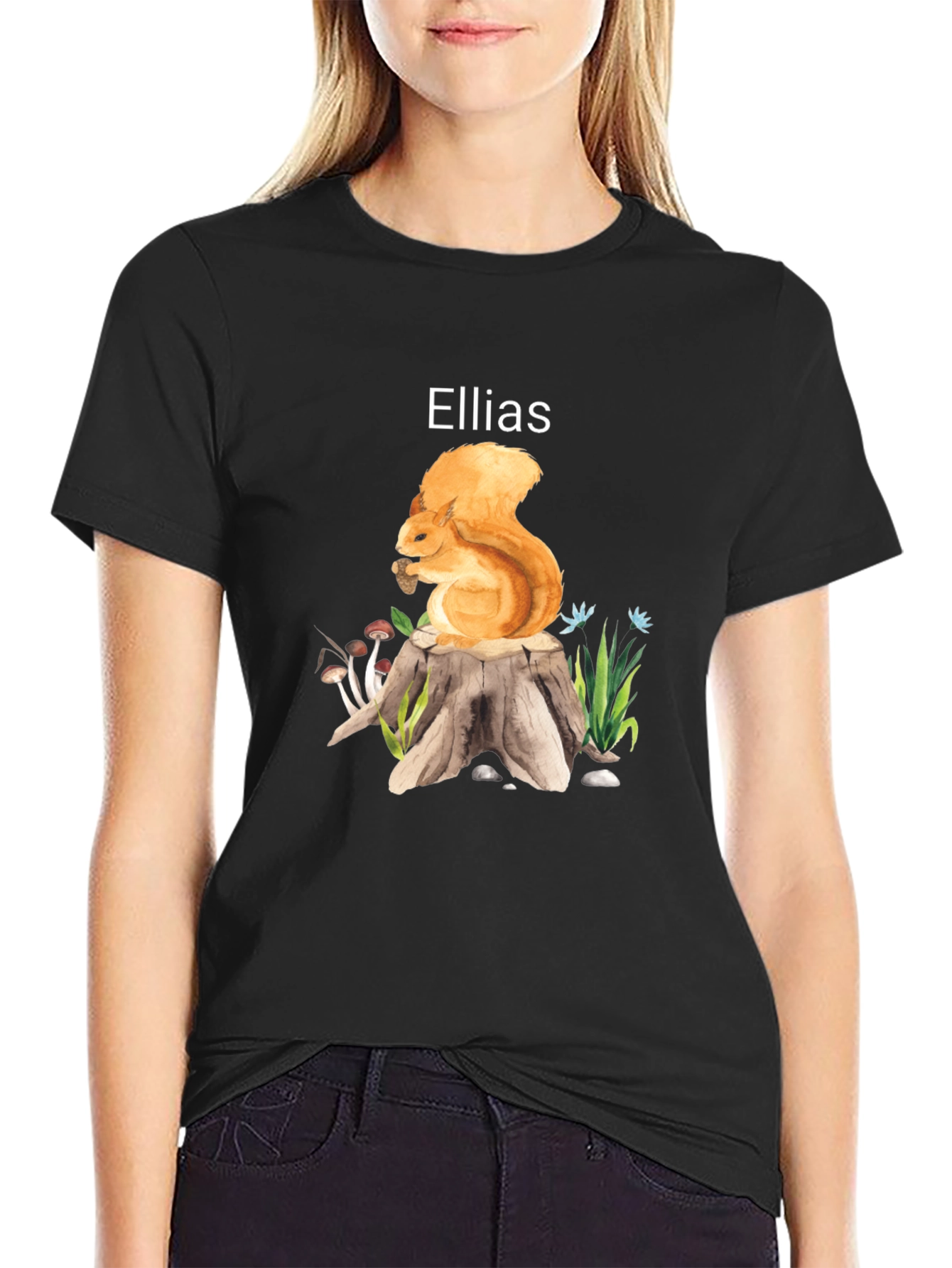 Squirrel Tee - Ellias Custom Printed Unisex Shirt