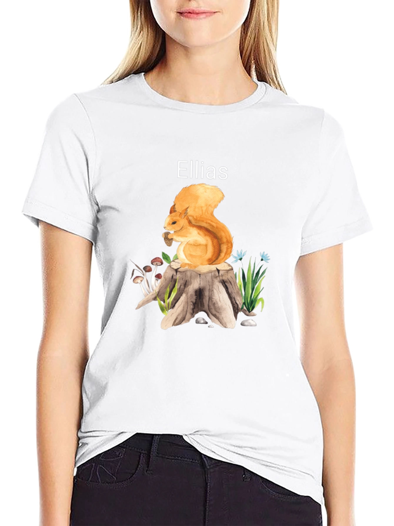 Squirrel Tee - Ellias Custom Printed Unisex Shirt