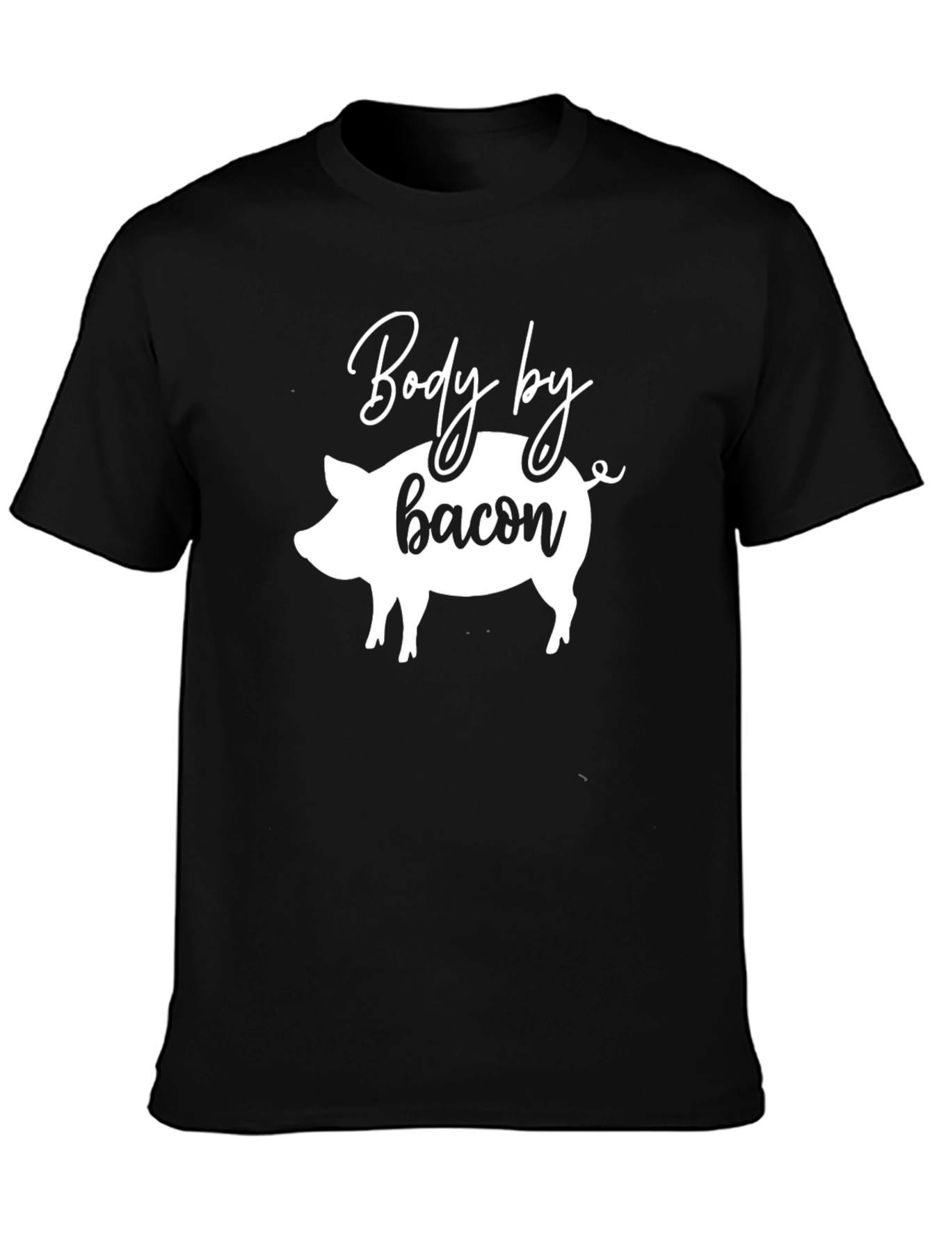 Body by Bacon Graphic T-Shirt - Black