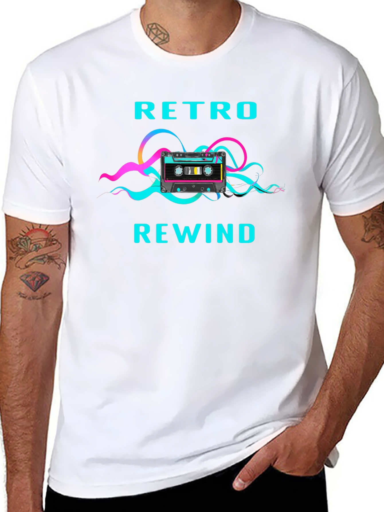 Retro Rewind Graphic Tee