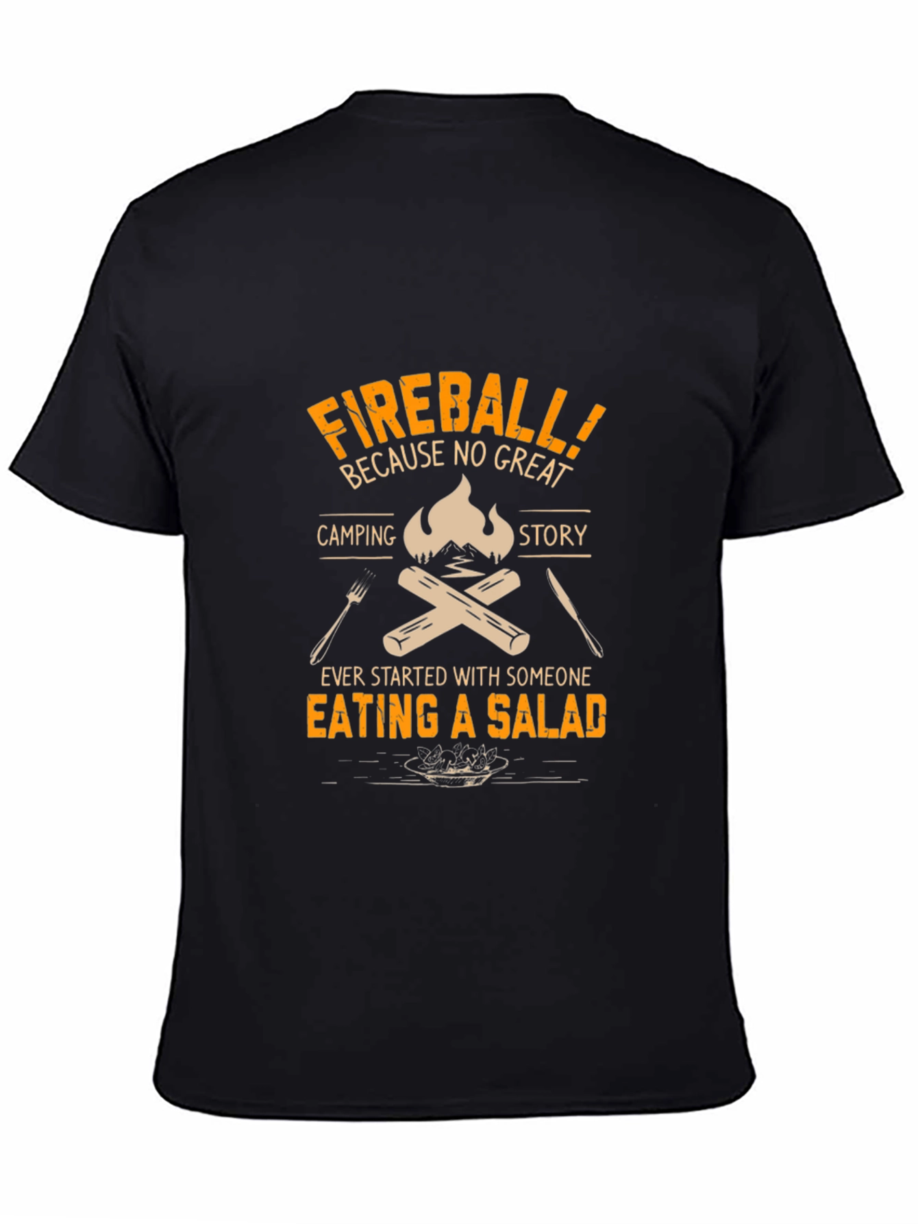 Fireball Camping Story T-Shirt