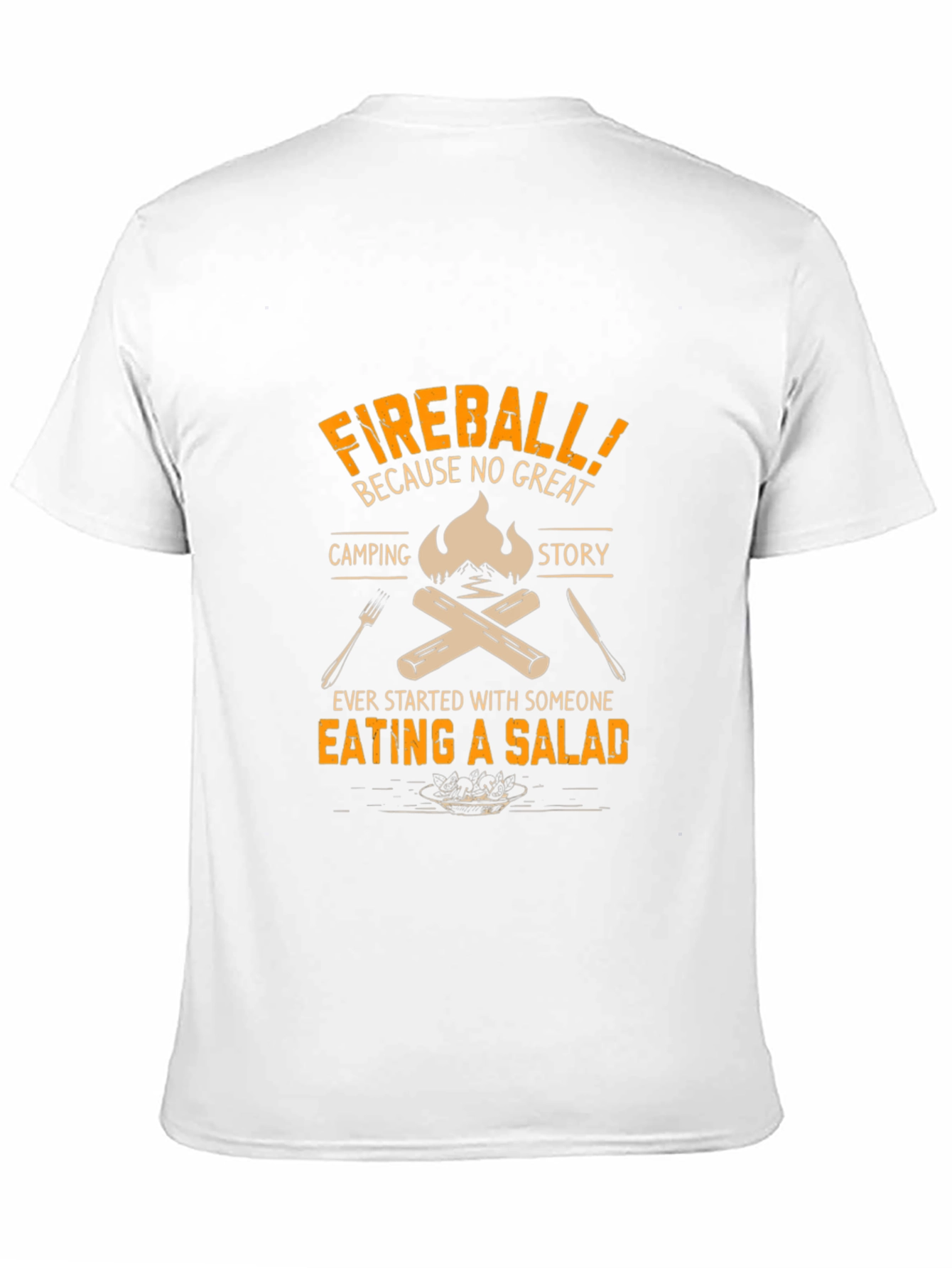 Fireball Camping Story T-Shirt