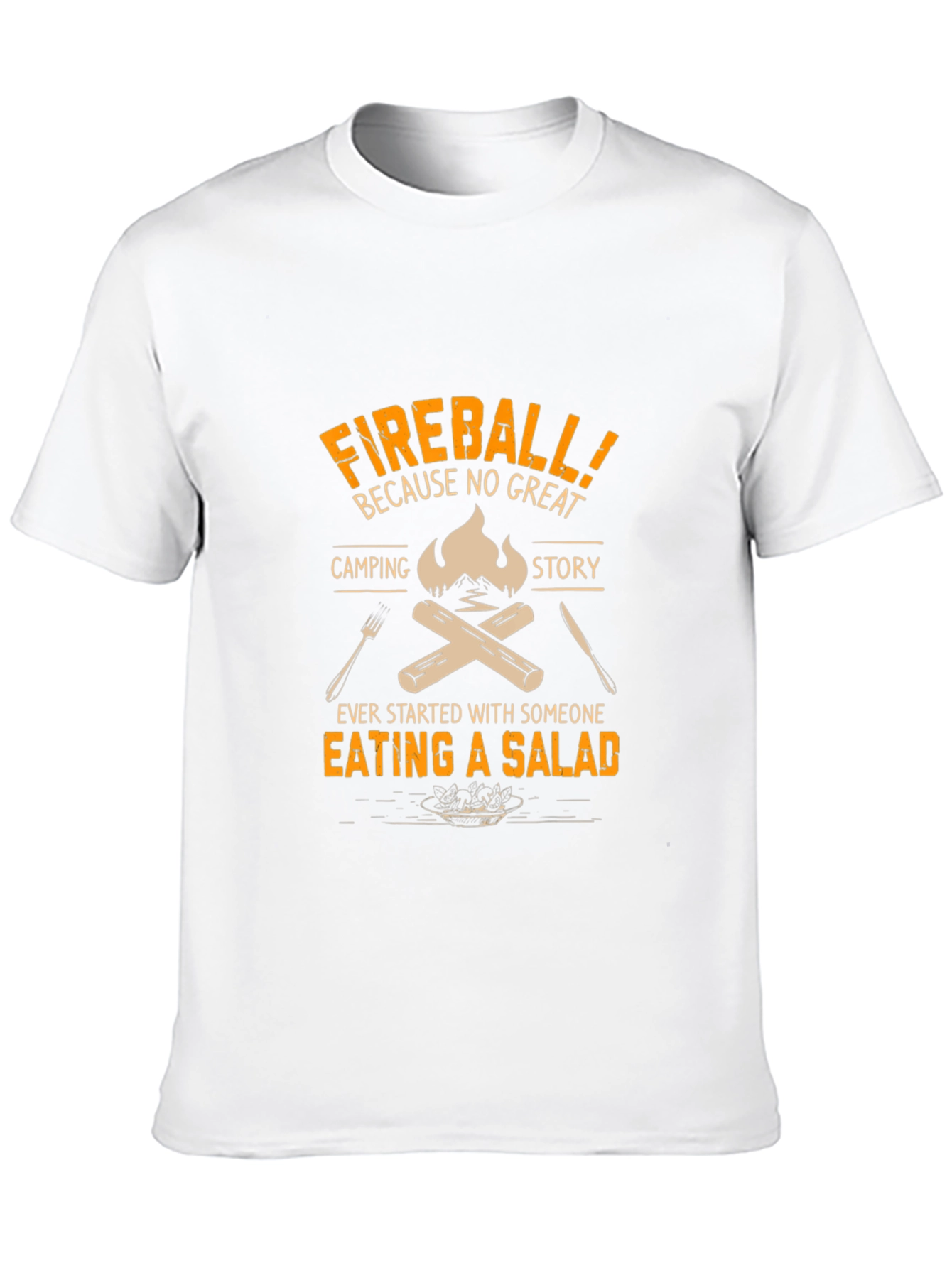 Fireball Camping Story T-Shirt