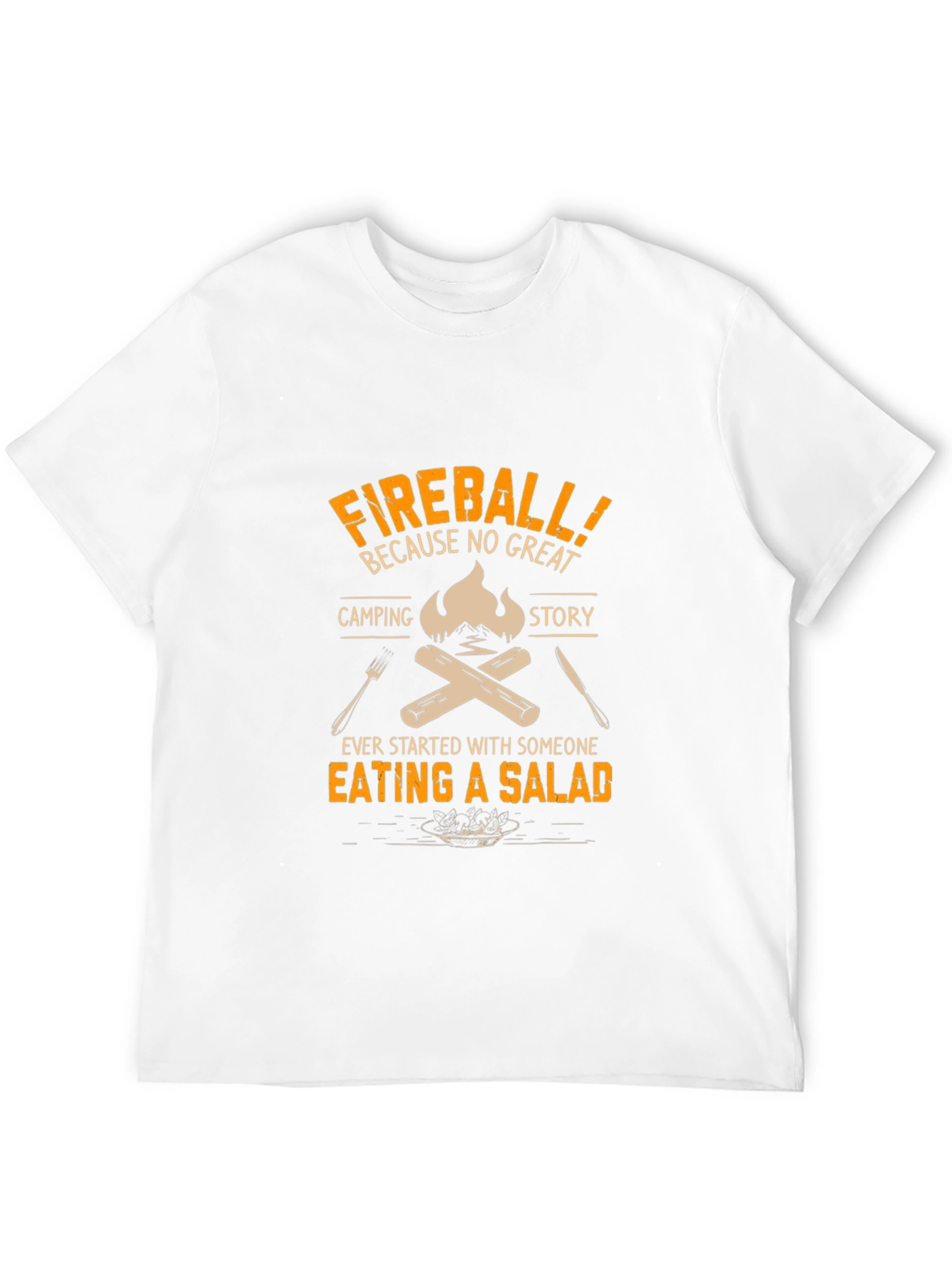 Fireball Camping Story T-Shirt