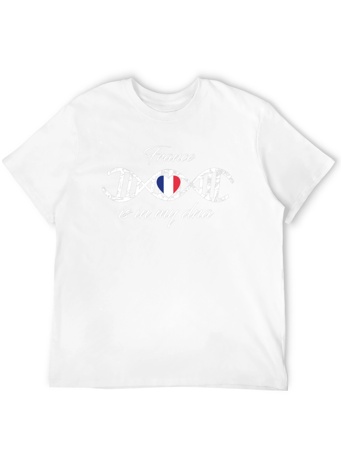 France DNA Black T-Shirt