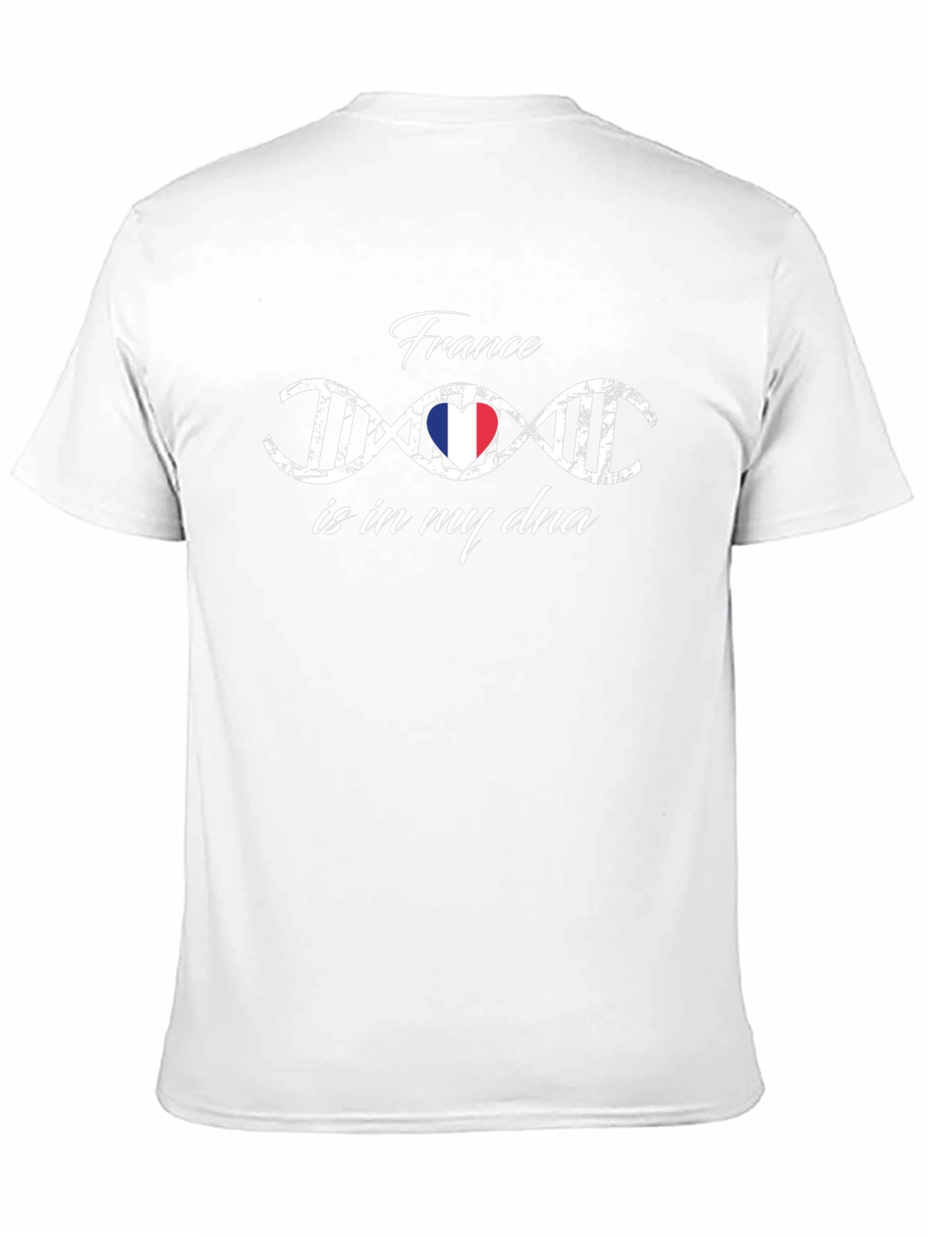 France DNA Black T-Shirt