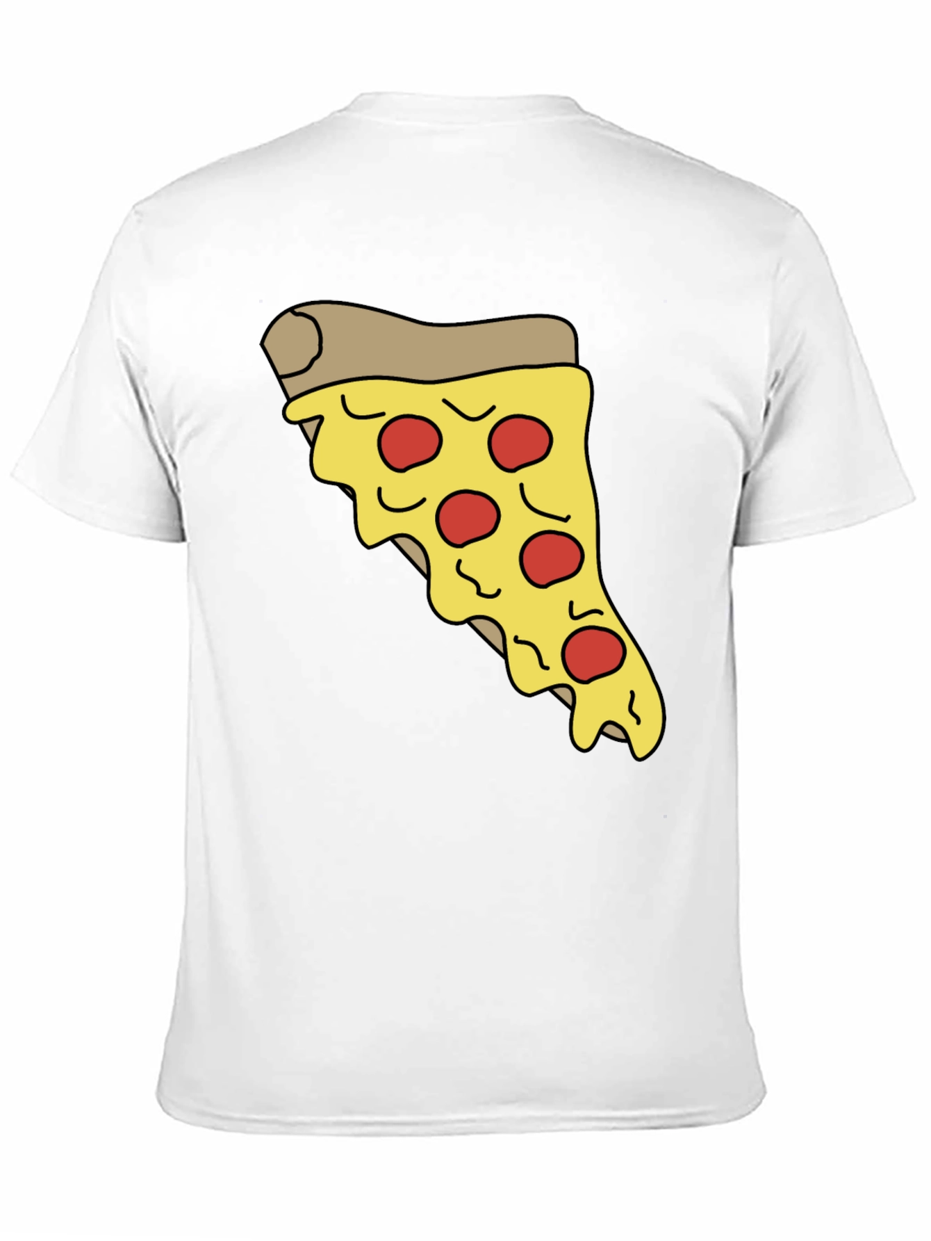 Pizza Slice Graphic Tee - Casual Comfort T-Shirt