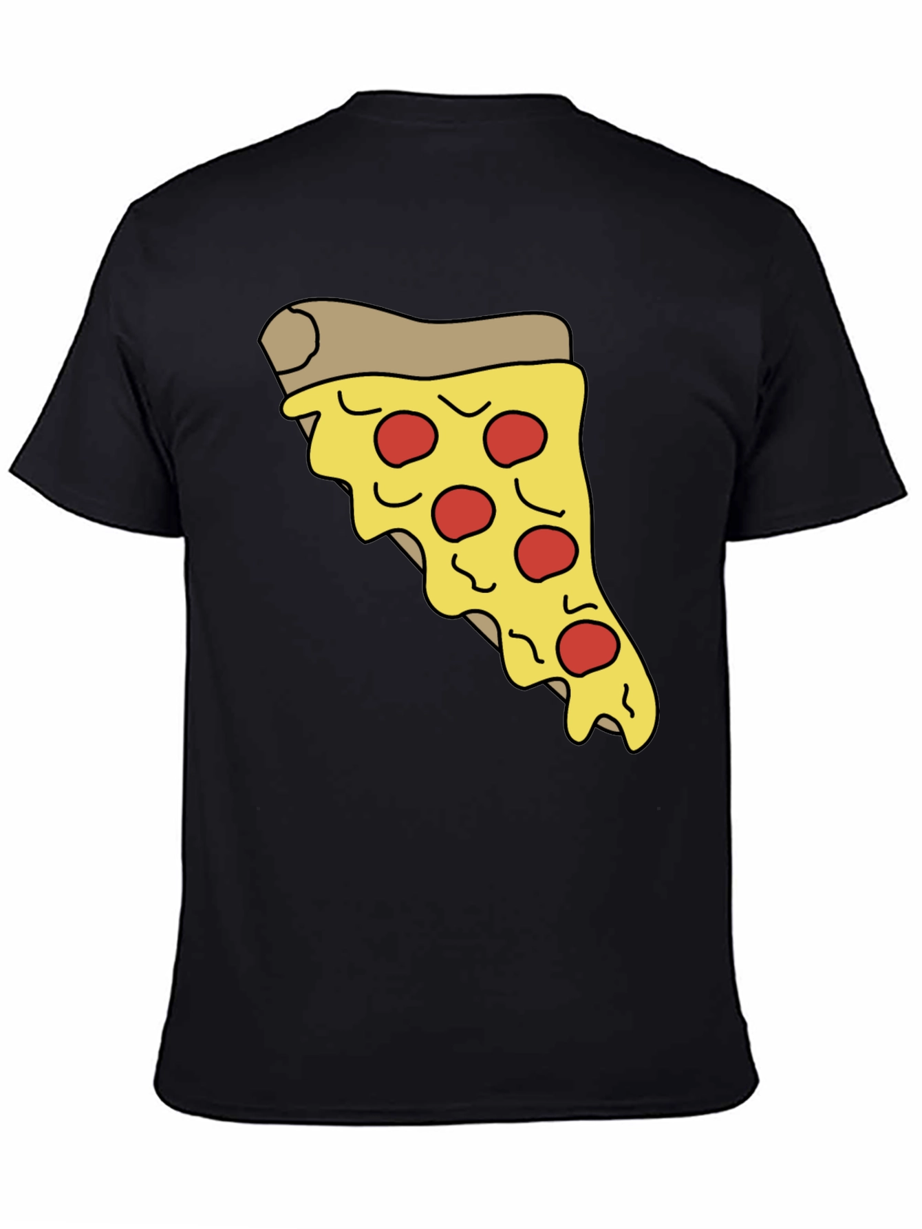Pizza Slice Graphic Tee - Casual Comfort T-Shirt