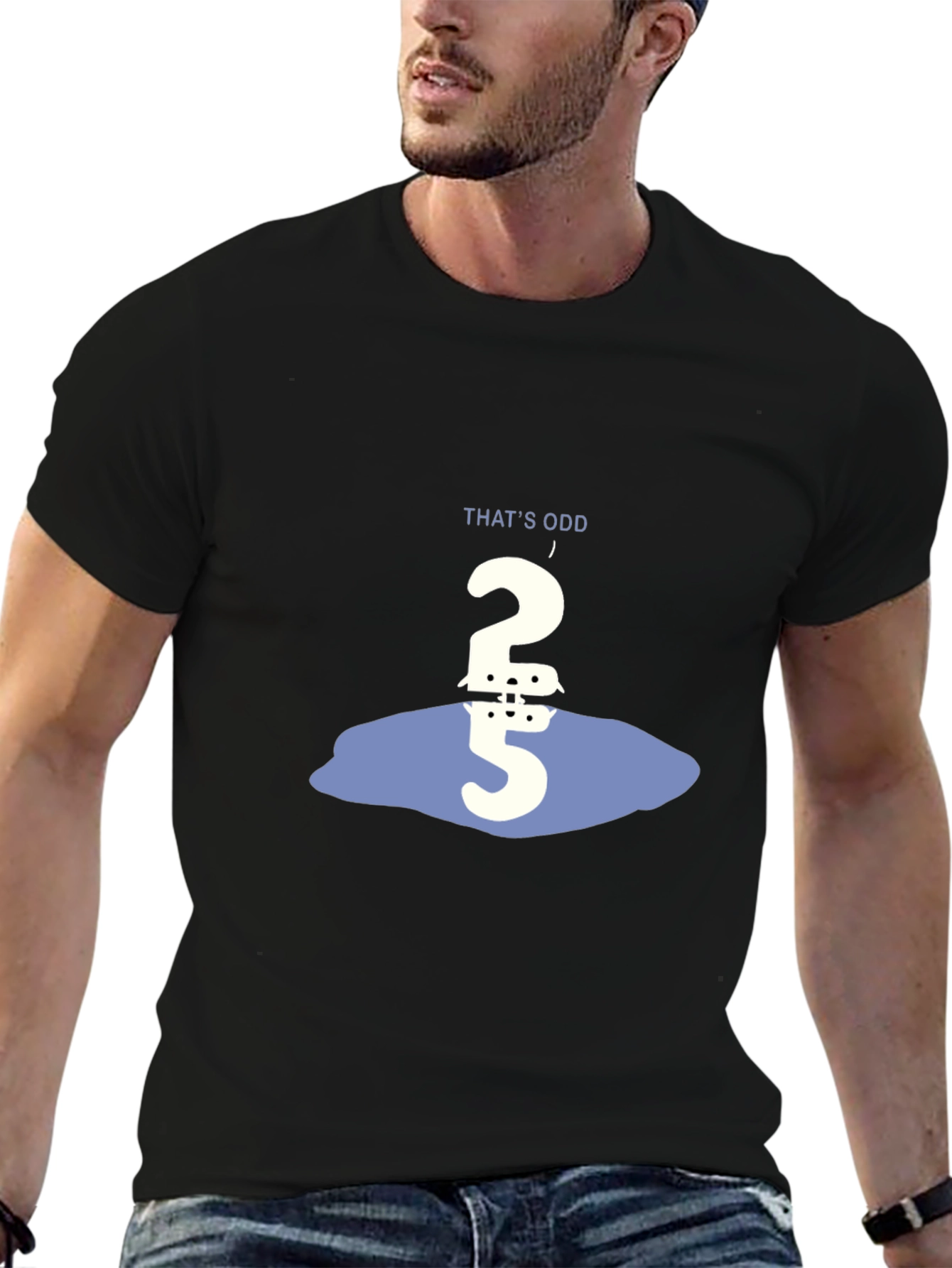 Thats Odd Number Humor Graphic Tee