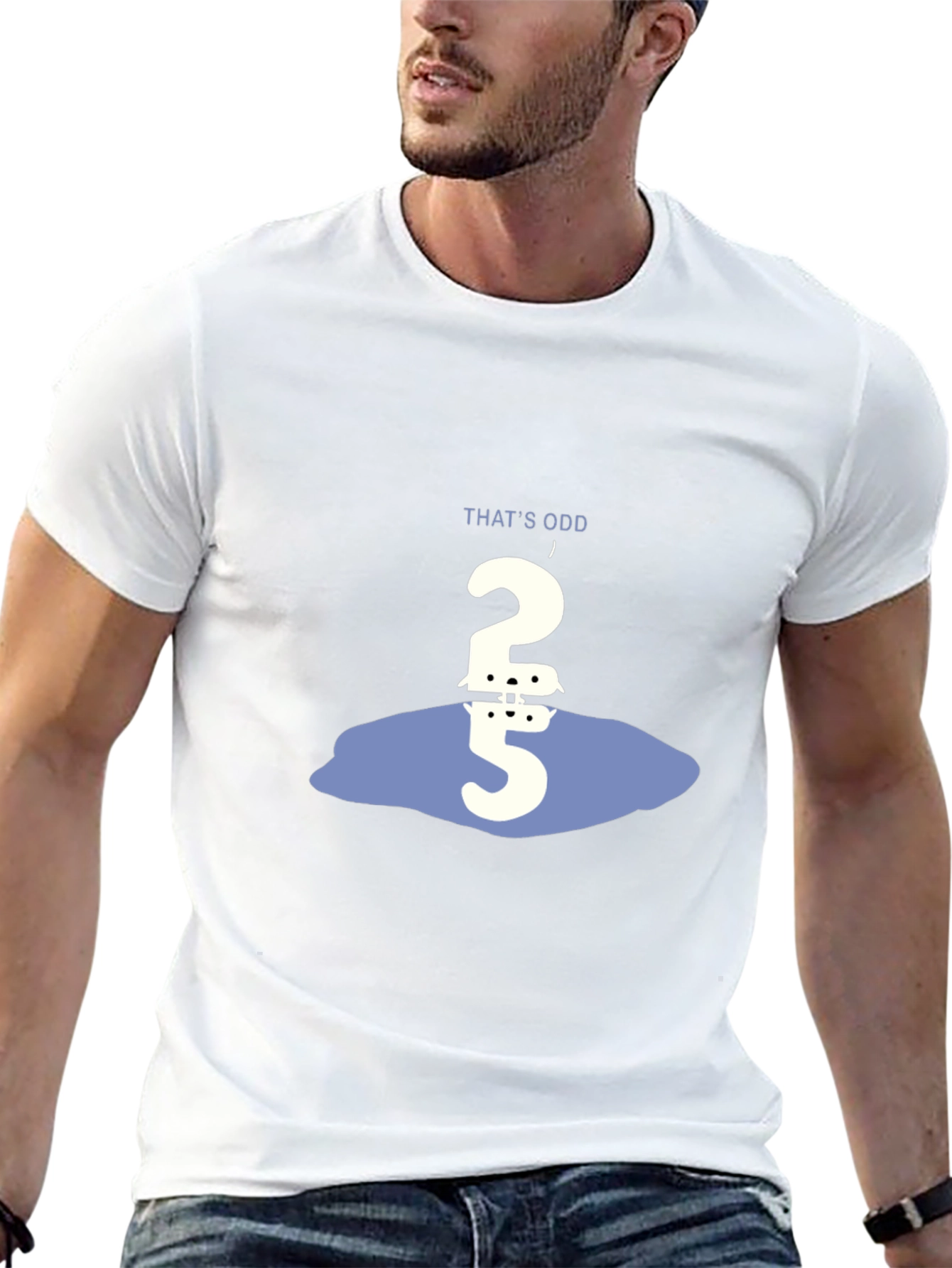 Thats Odd Number Humor Graphic Tee