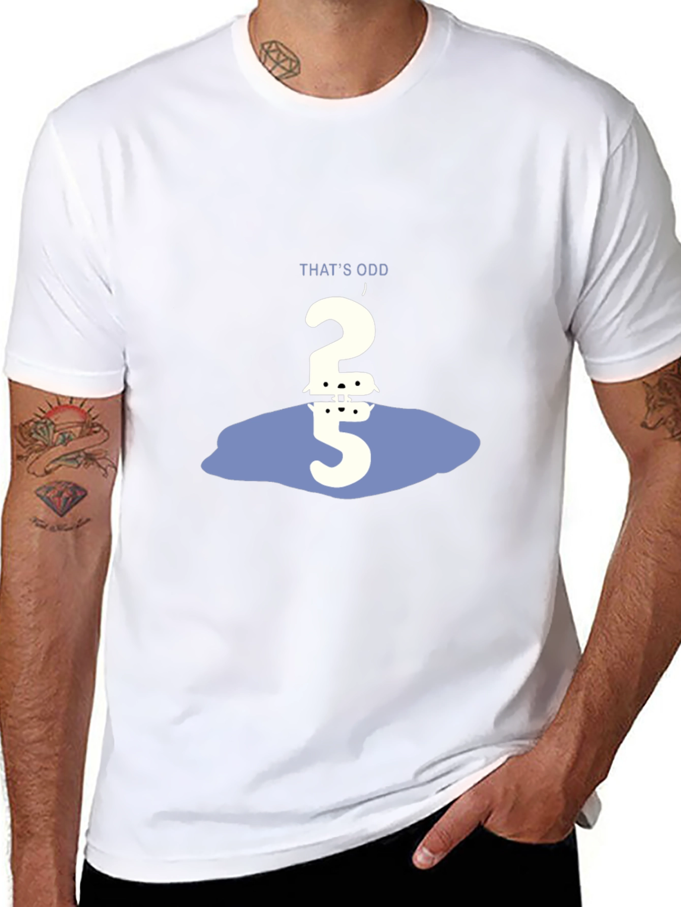 Thats Odd Number Humor Graphic Tee