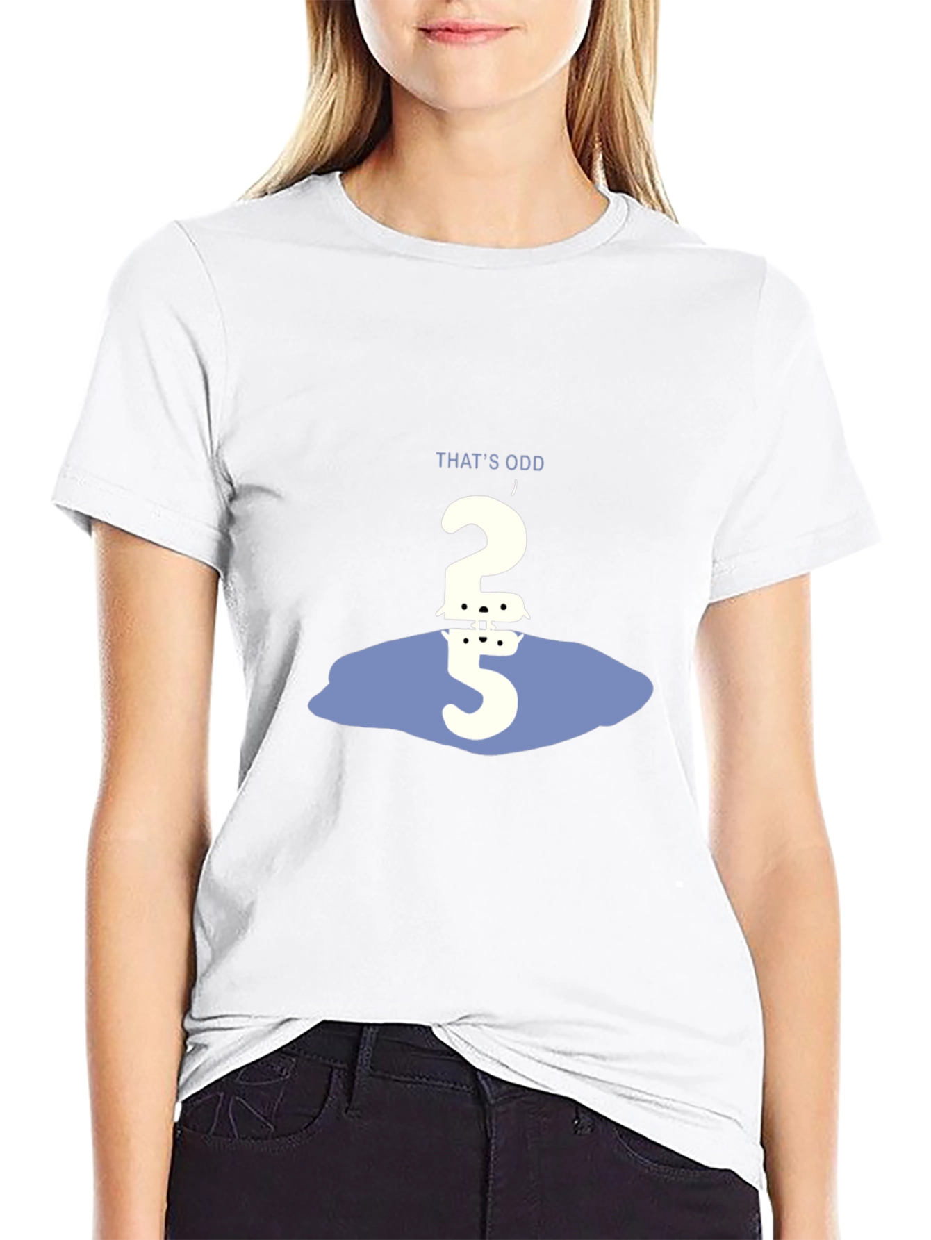 Thats Odd Number Humor Graphic Tee
