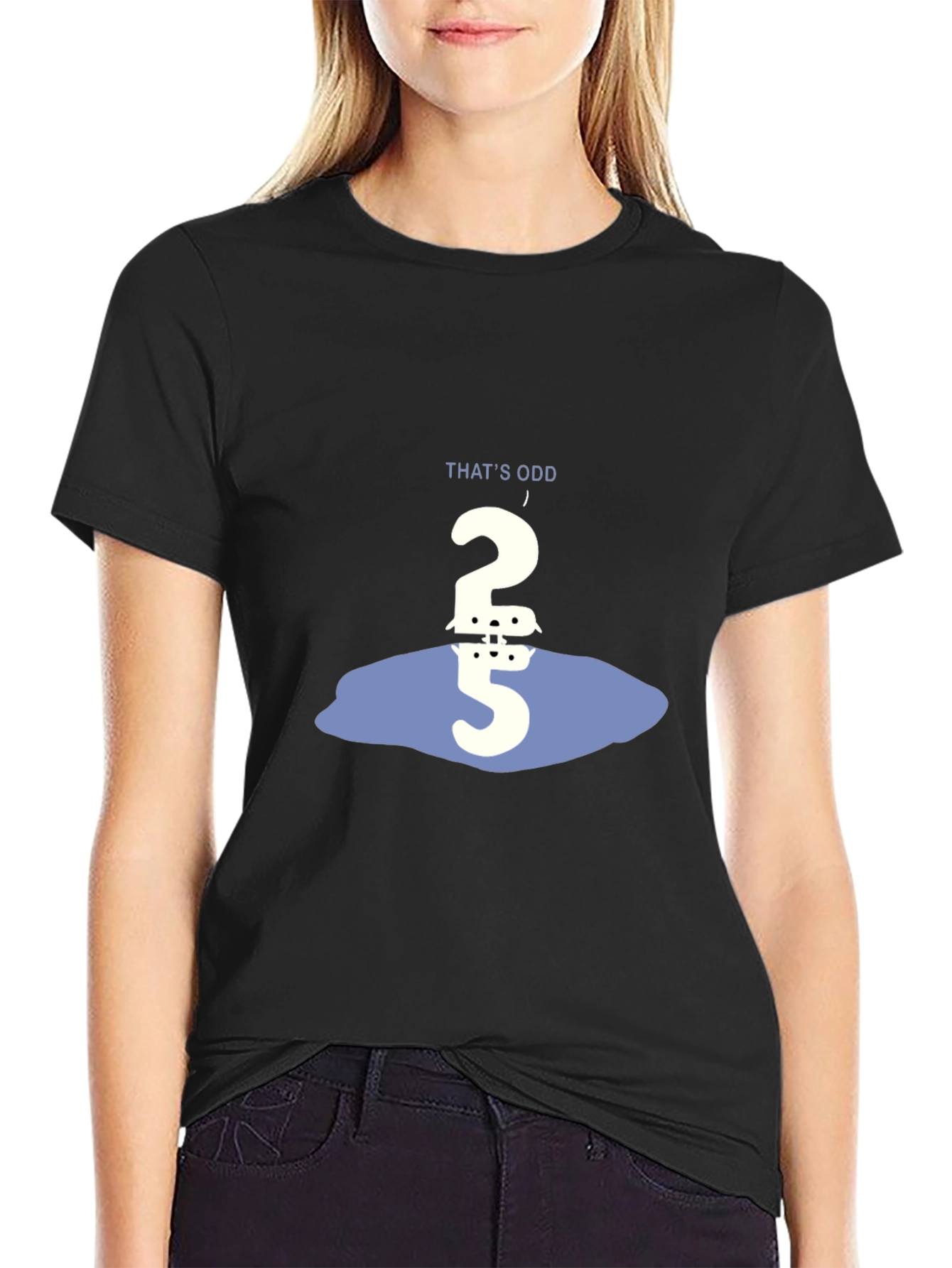 Thats Odd Number Humor Graphic Tee