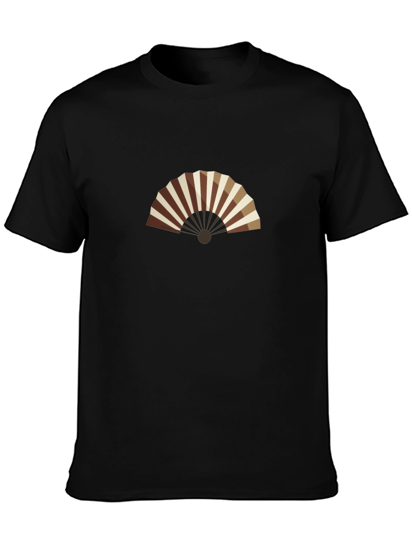 Folding Fan Graphic Tee - Stylish & Unique!