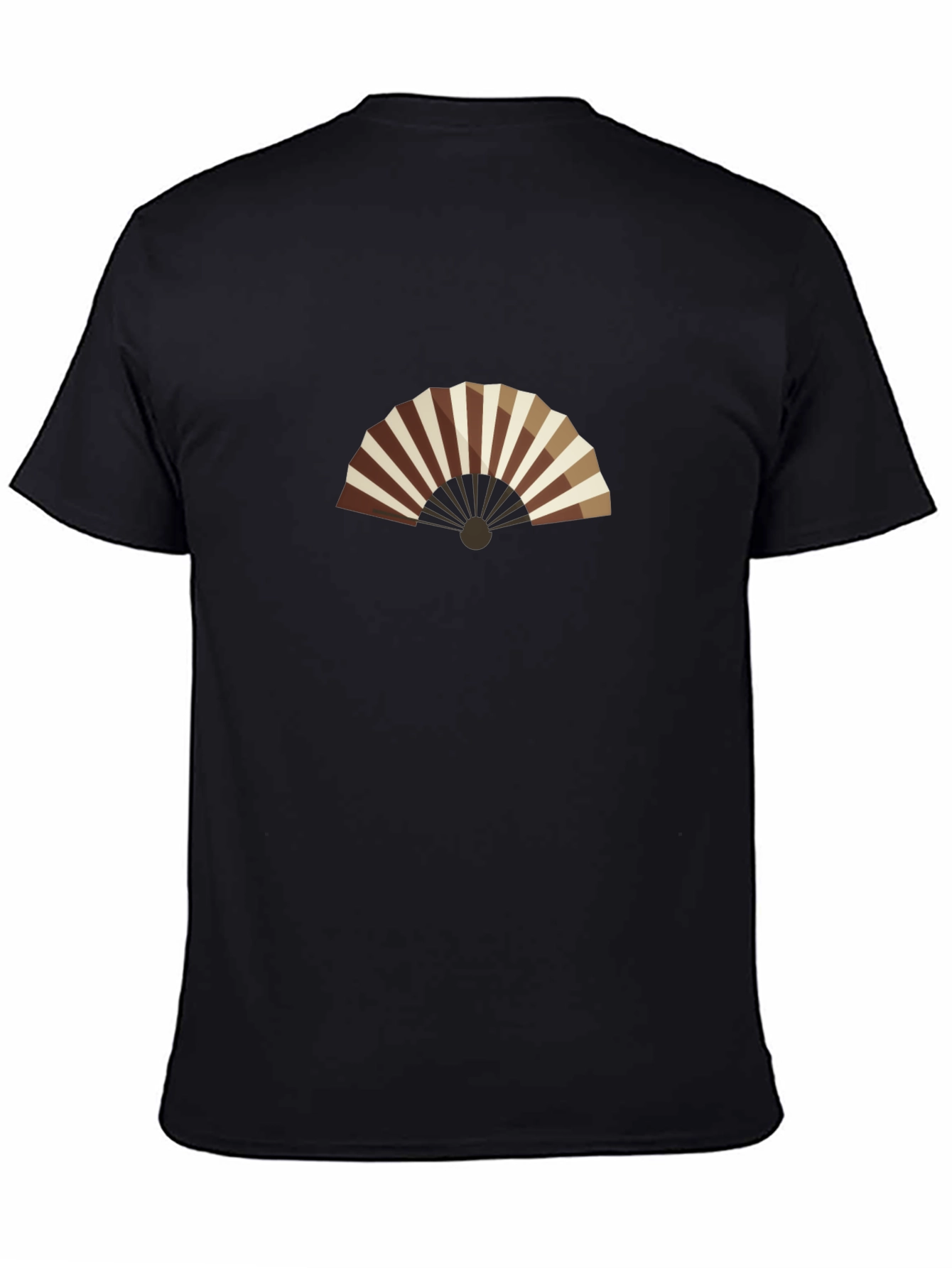 Folding Fan Graphic Tee - Stylish & Unique!