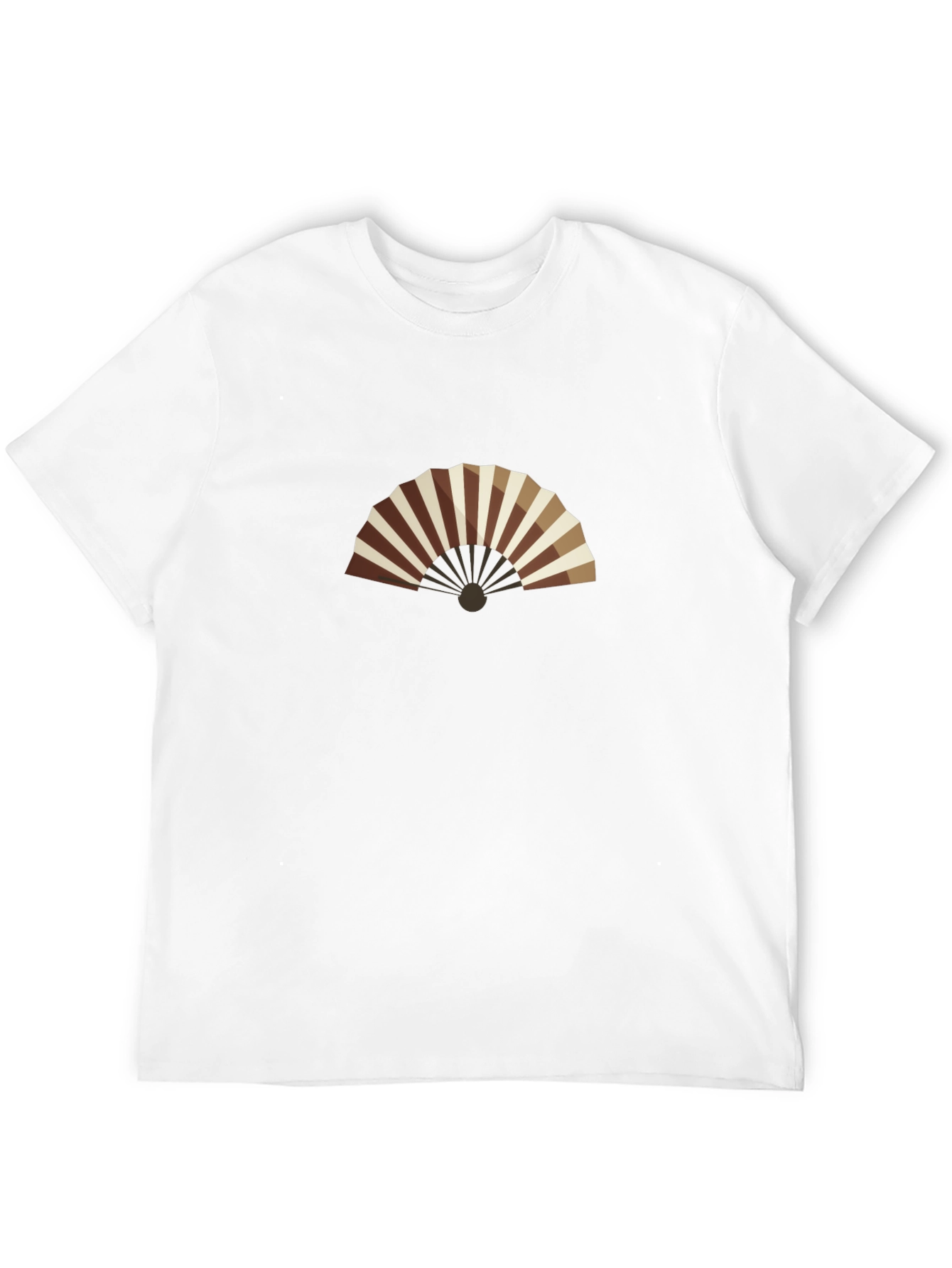 Folding Fan Graphic Tee - Stylish & Unique!
