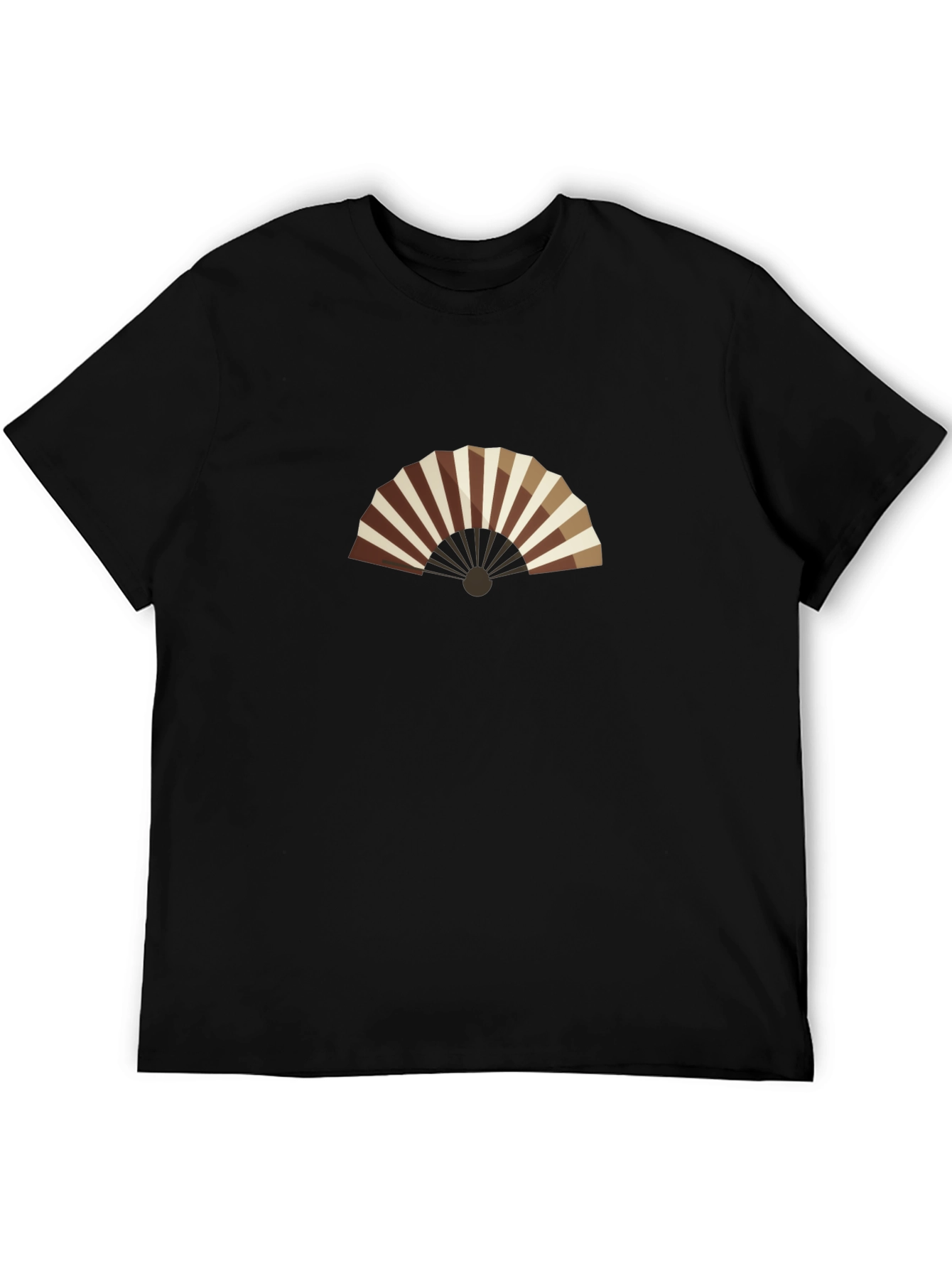 Folding Fan Graphic Tee - Stylish & Unique!