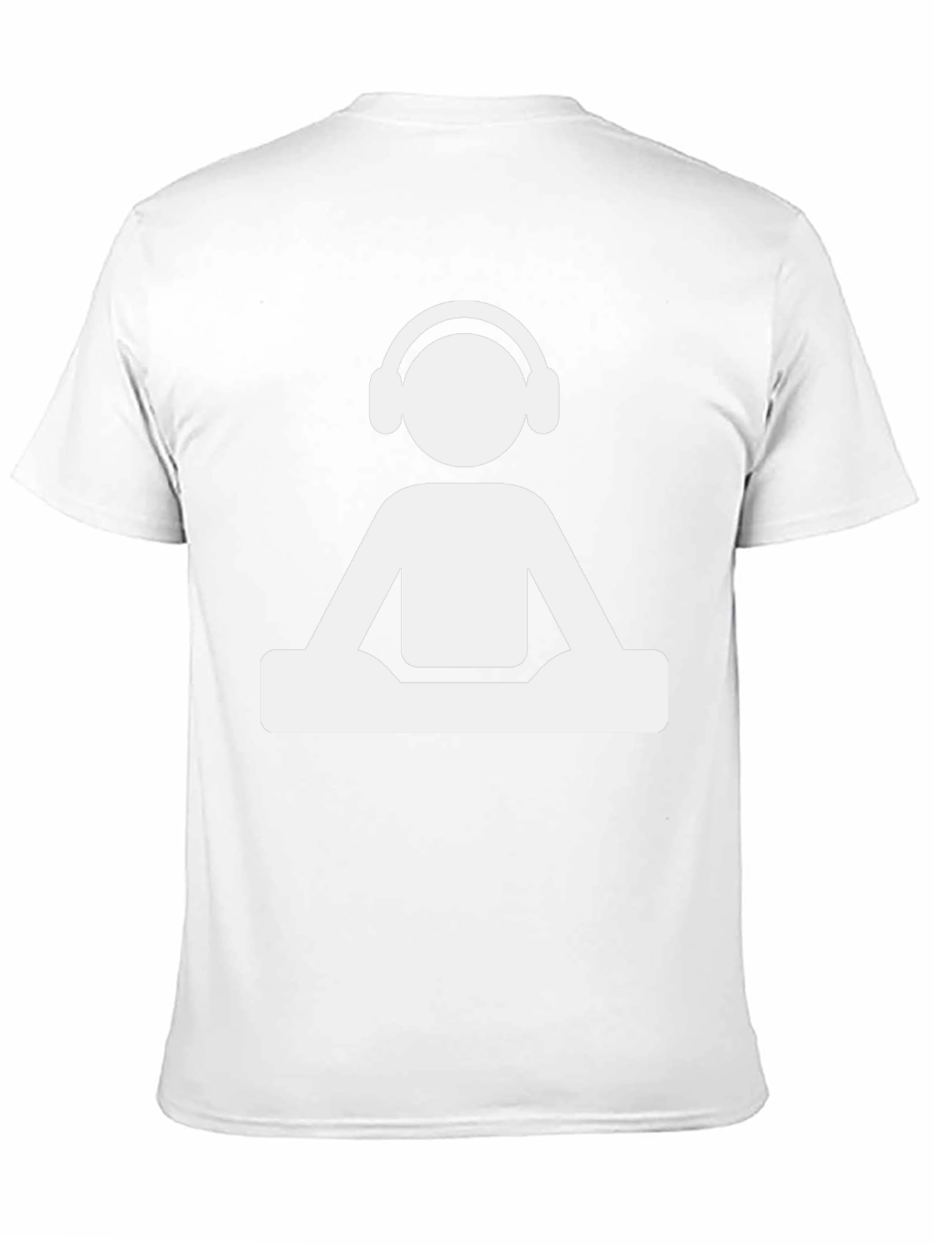 DJ Graphic Tee - Black Cotton Blend