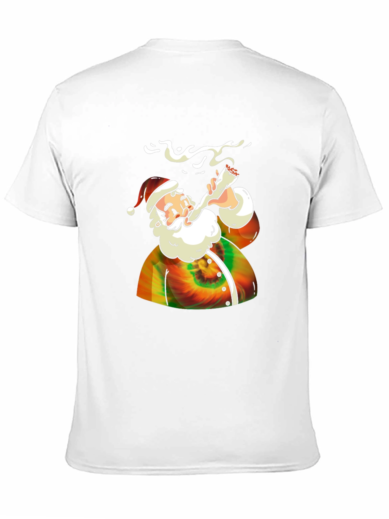 Tie-Dye Santa T-Shirt
