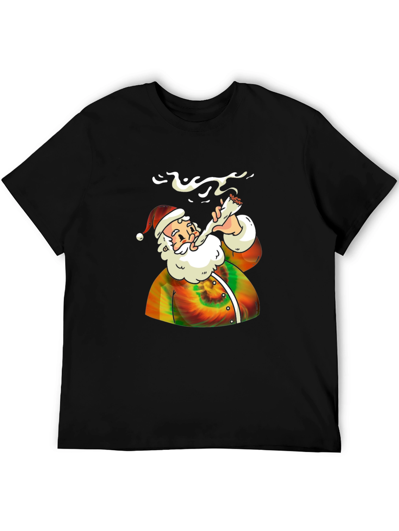 Tie-Dye Santa T-Shirt