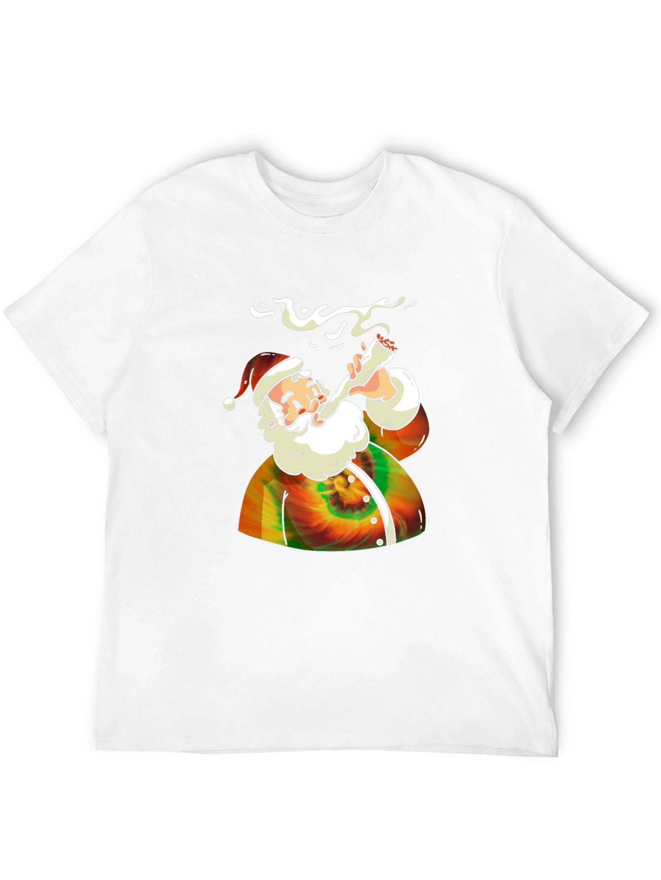 Tie-Dye Santa T-Shirt