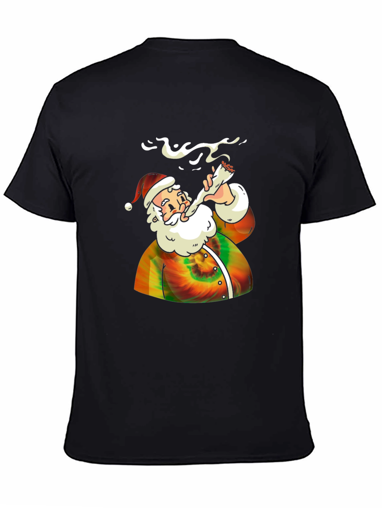 Tie-Dye Santa T-Shirt