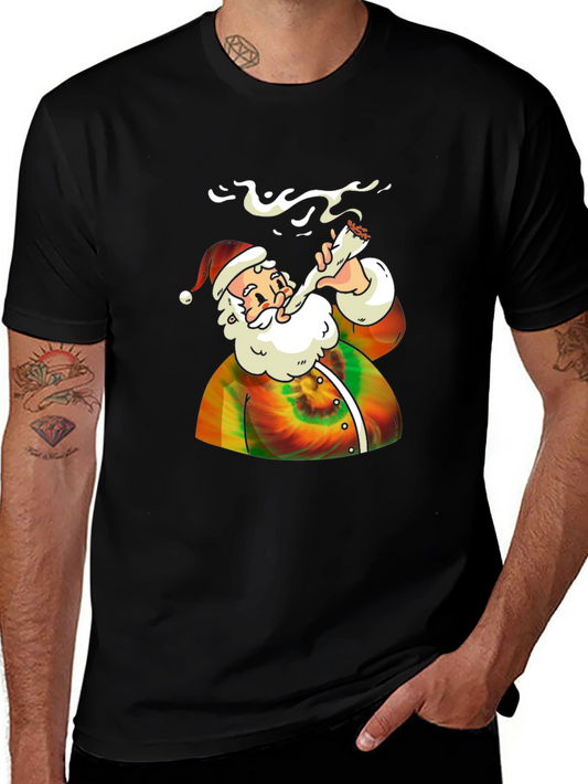 Tie-Dye Santa T-Shirt